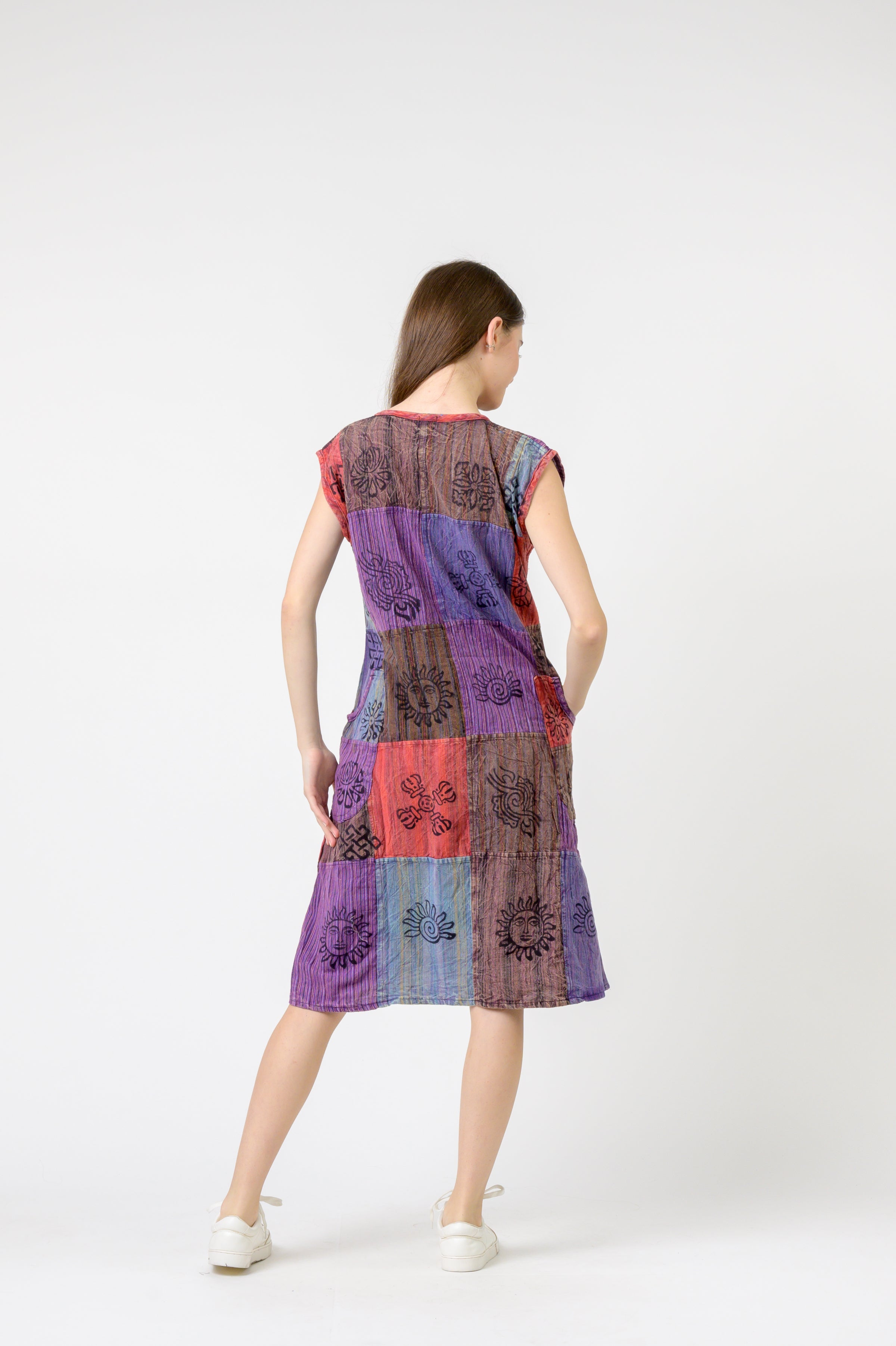 Rhea Button-Down Midi Dress