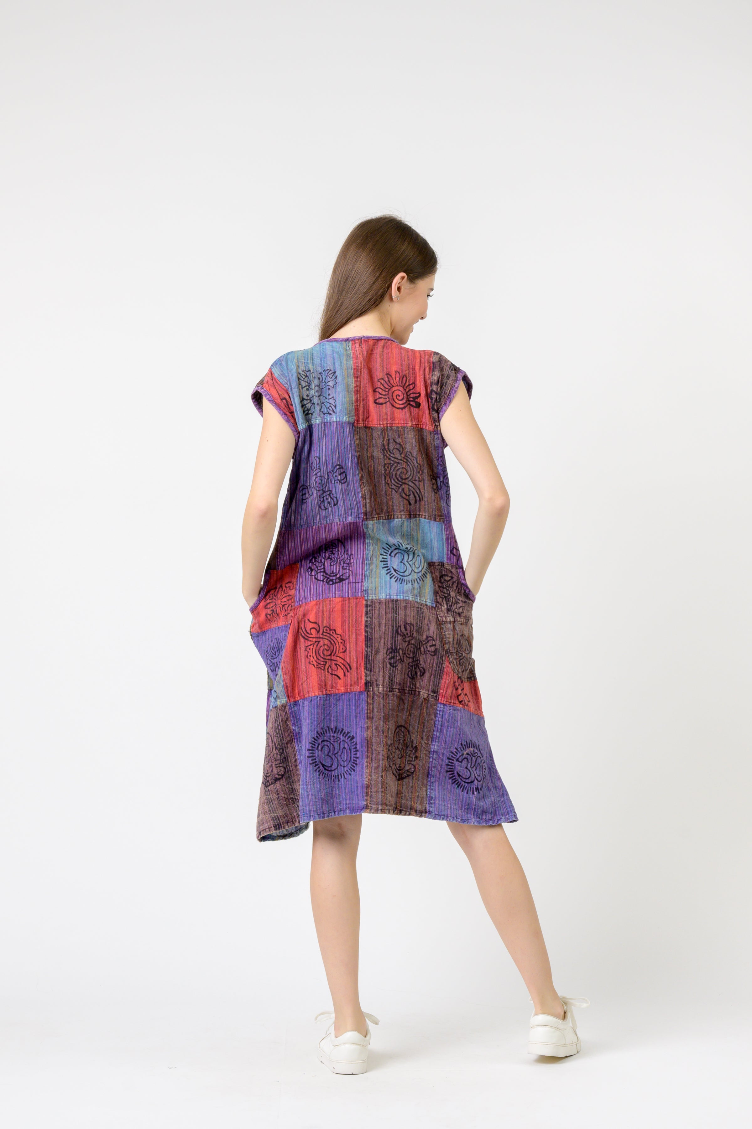 Rhea Button-Down Midi Dress (Assorted)