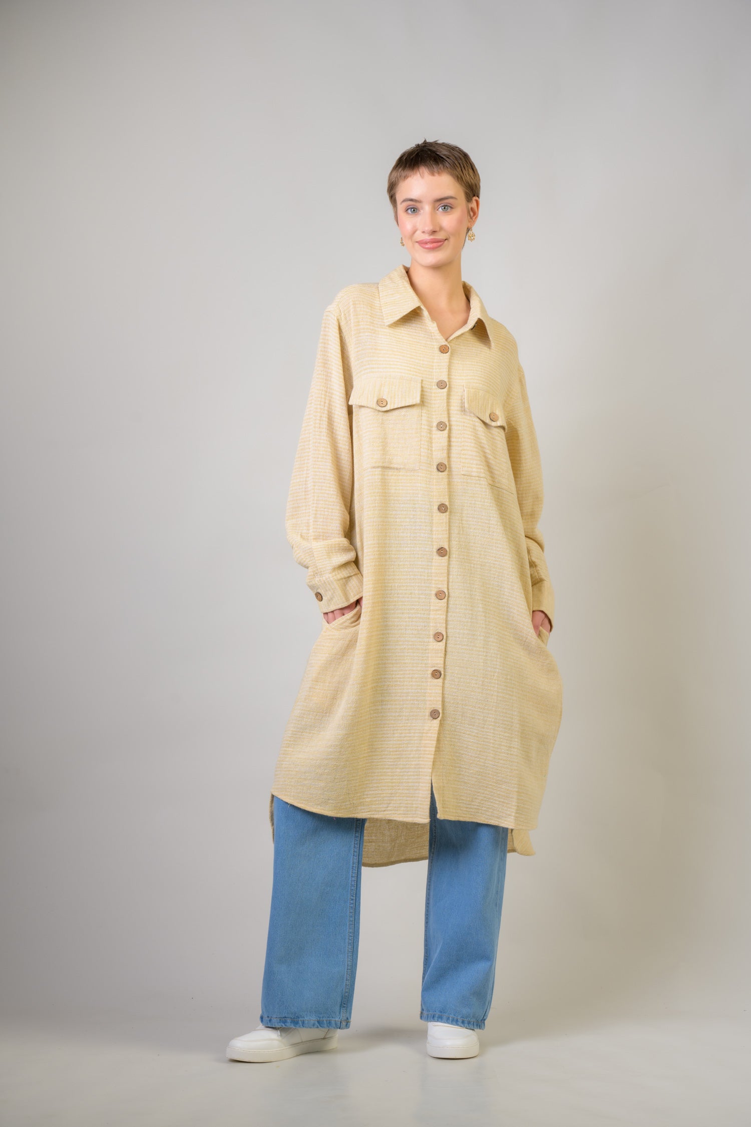 Rhea Hazel Long Dress Blue / Small/Medium