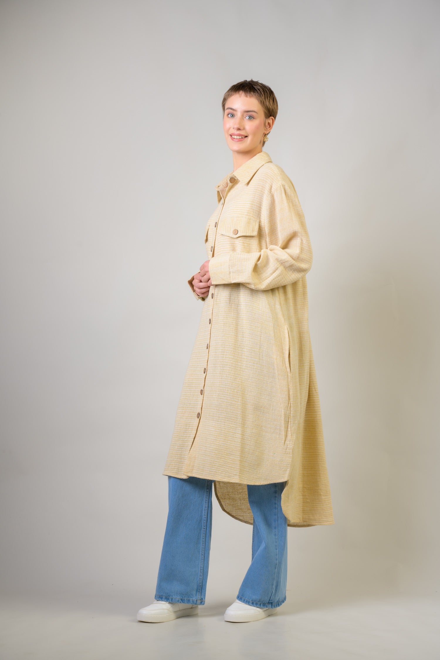 Rhea Hazel Long Dress Blue / Small/Medium