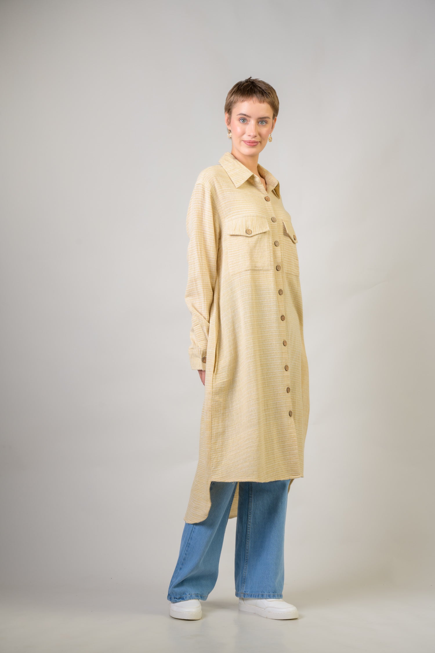 Rhea Hazel Long Dress Blue / Small/Medium