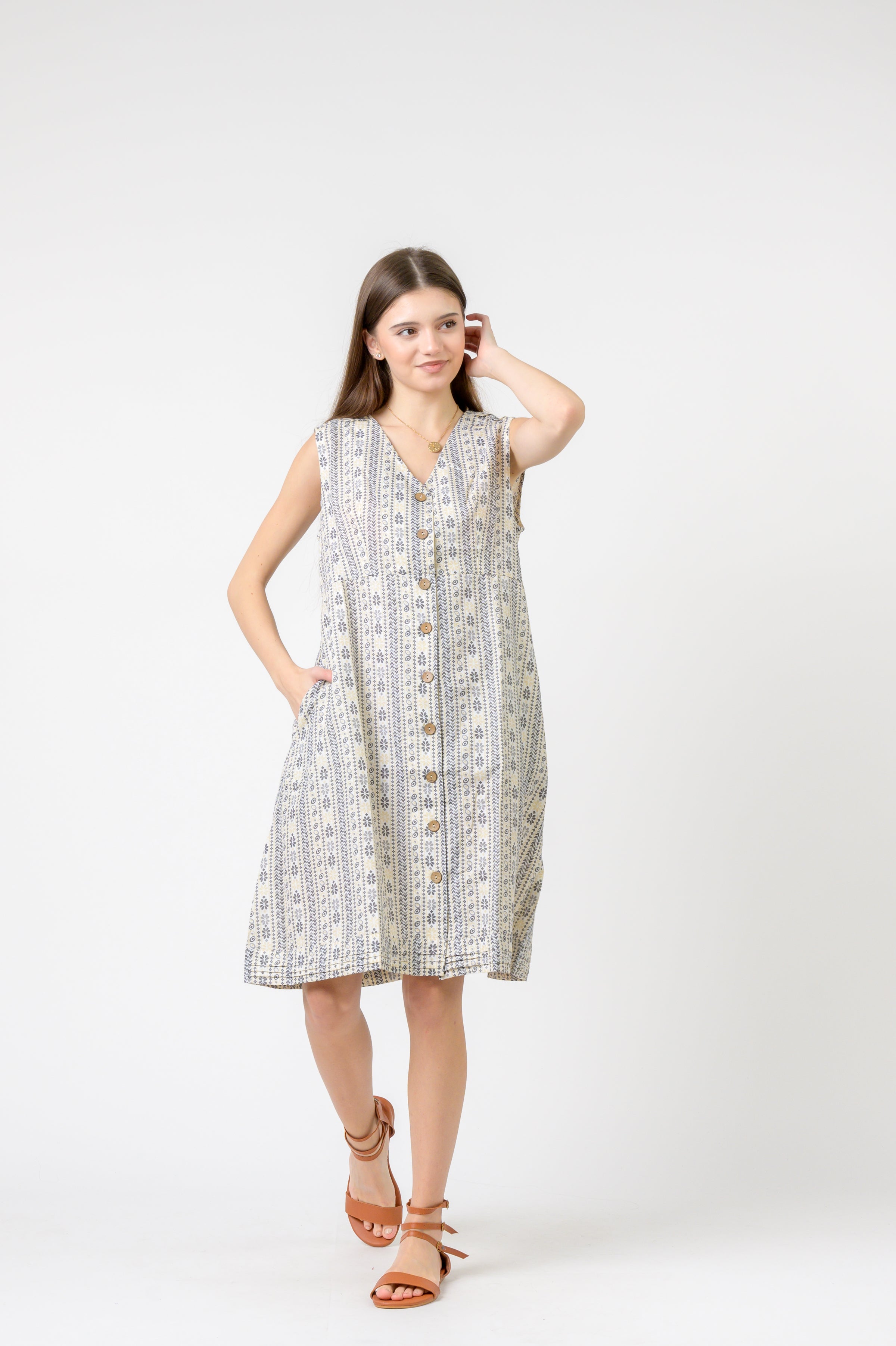 Rhea Heron Dress