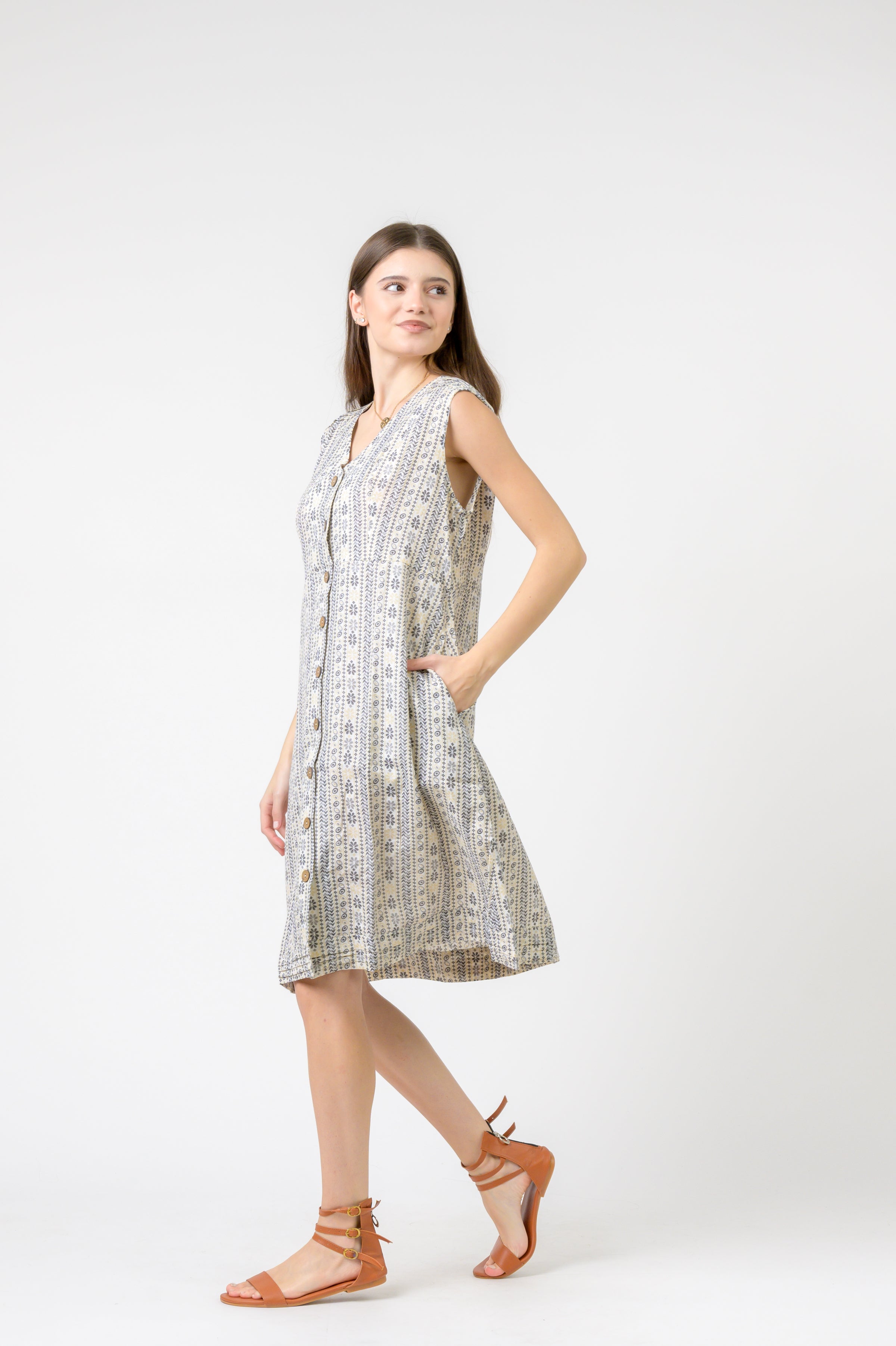Rhea Heron Dress