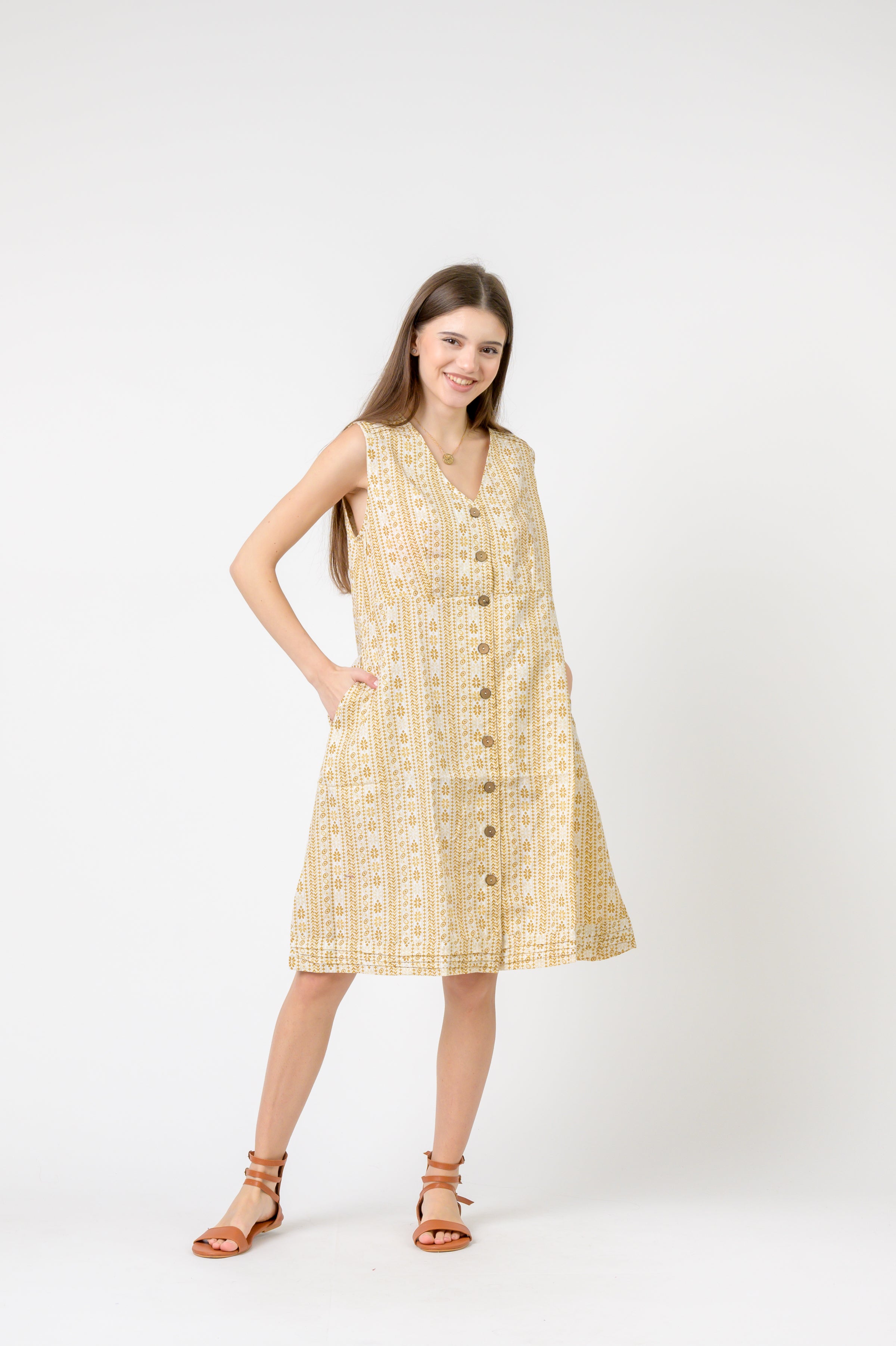 Rhea Heron Dress