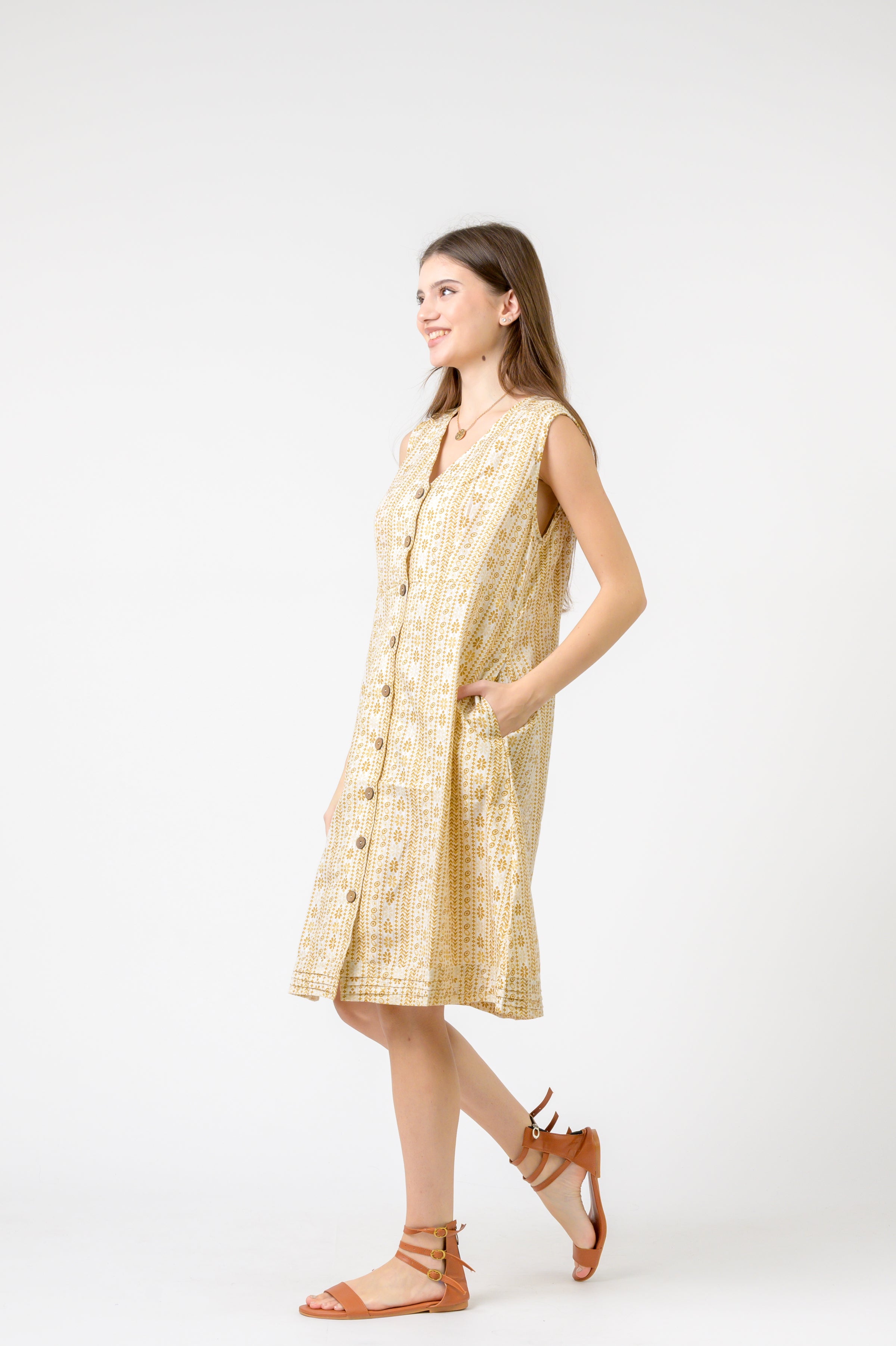 Rhea Heron Dress
