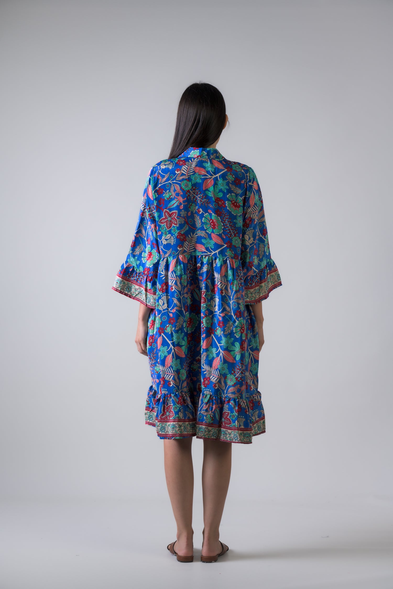 Rhea Gentle Greens Short Dress Assorted / One Size