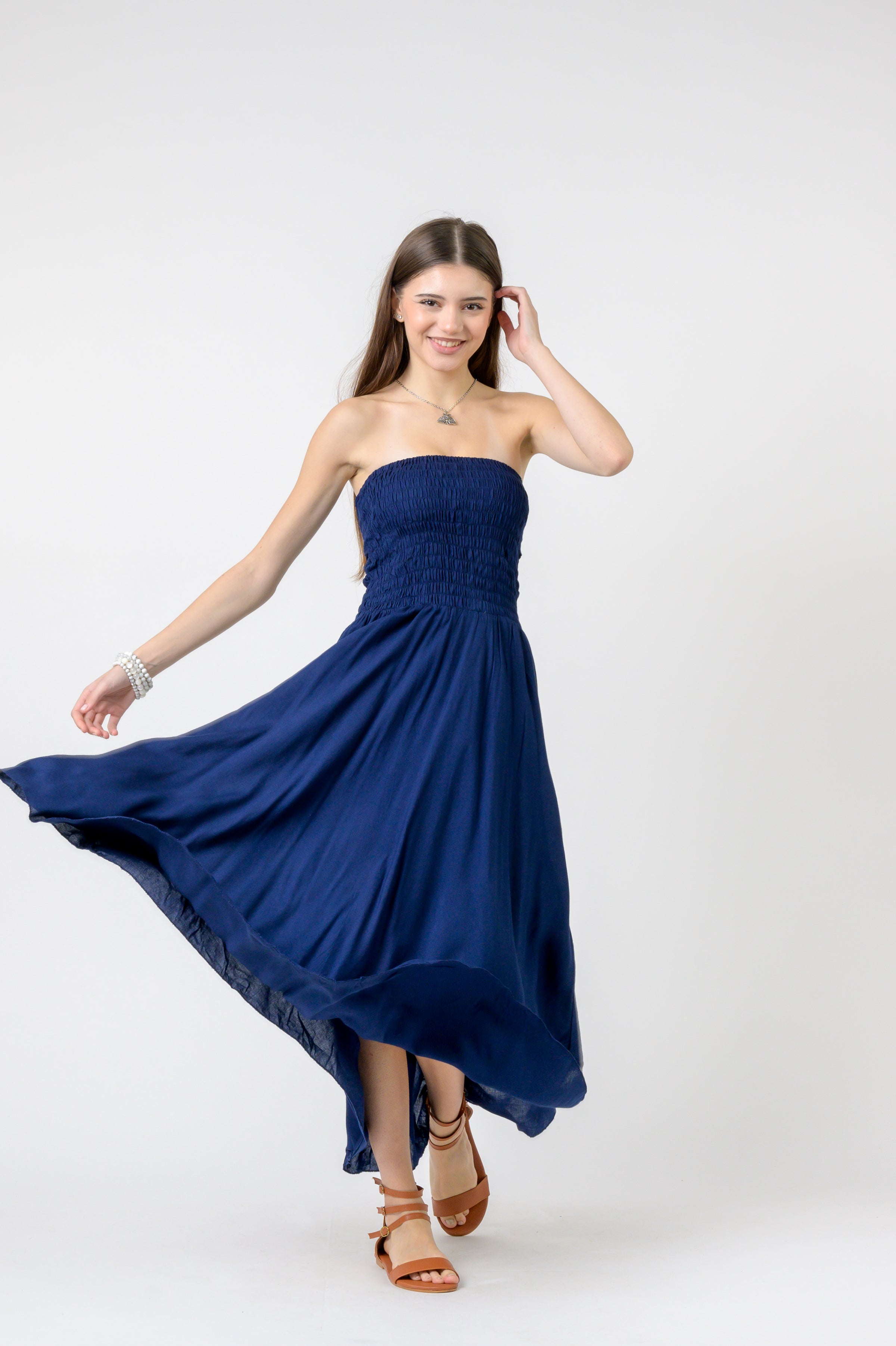 Rhea Bobbin Dress
