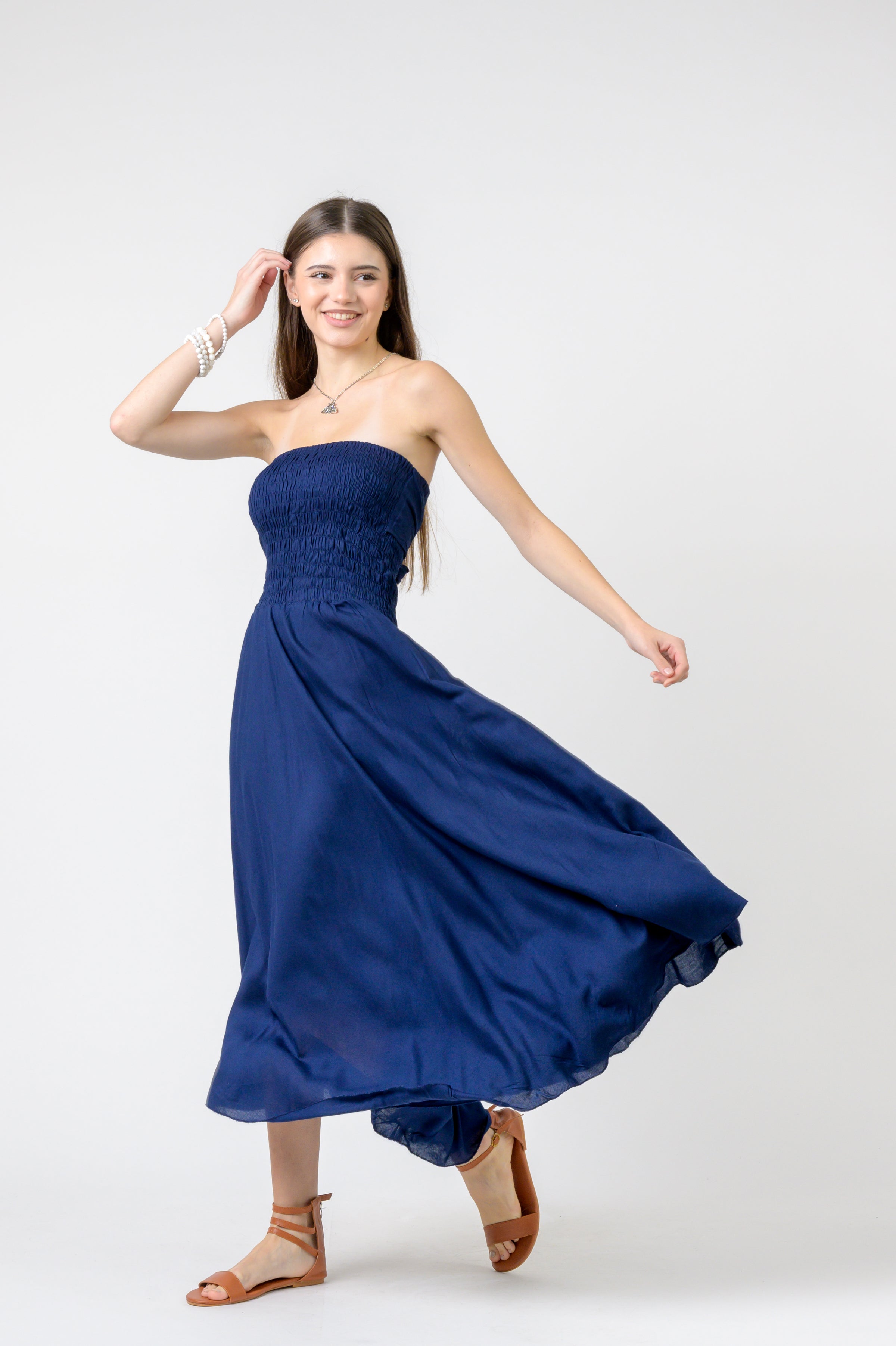 Rhea Bobbin Dress