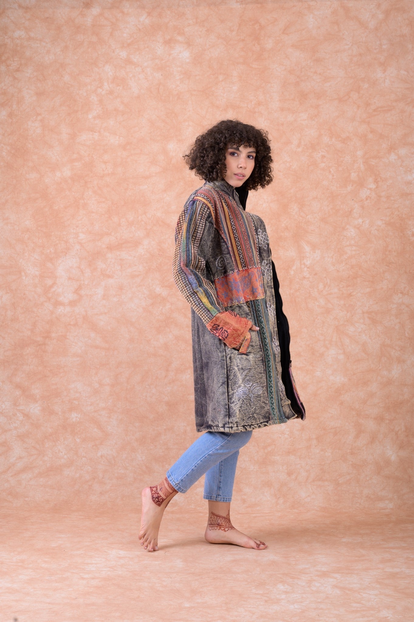 Rhea Spiritual Tinge Hoodie Multicolor / Large