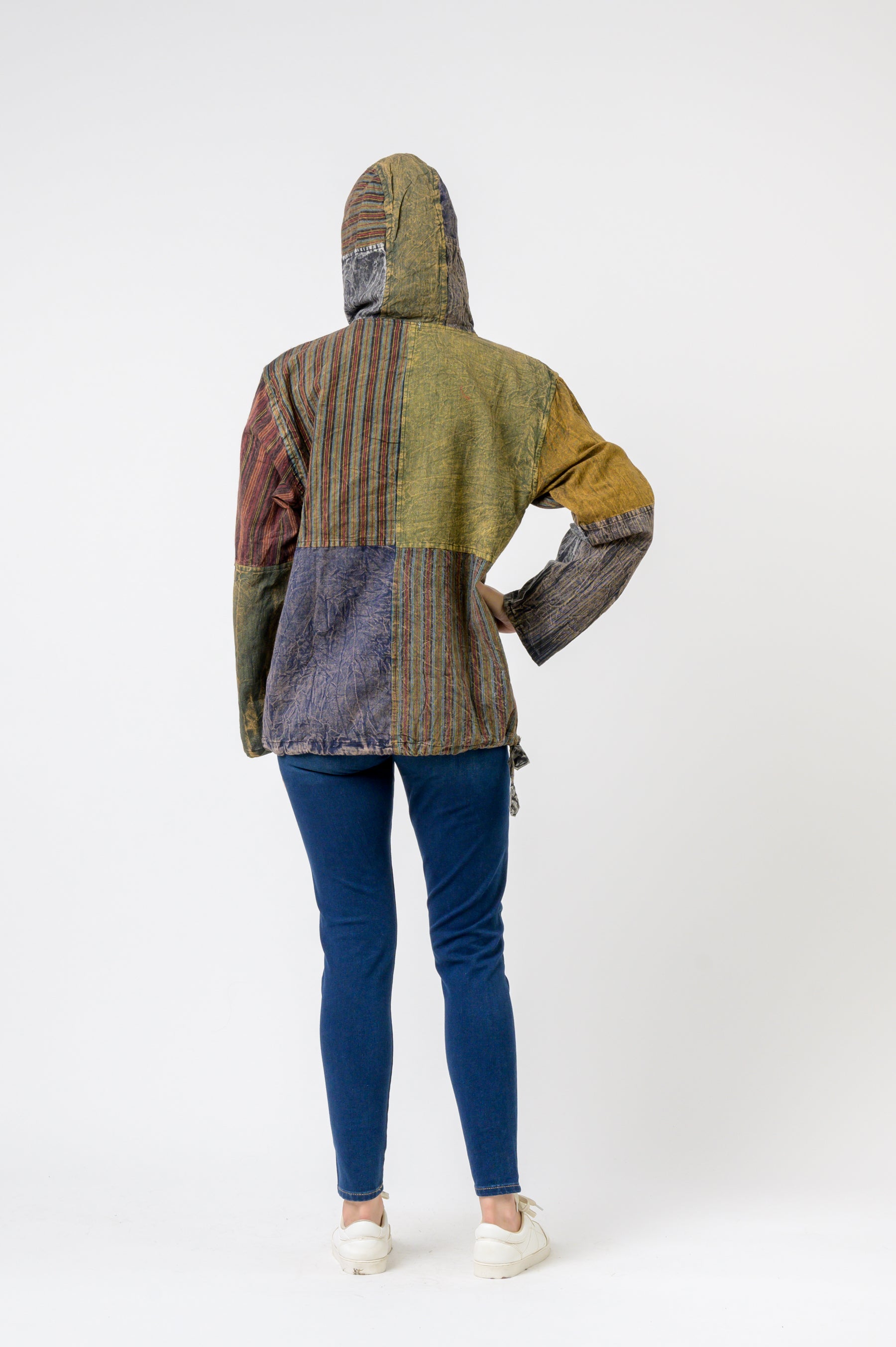 Rhea Bold Cotton Hoodie