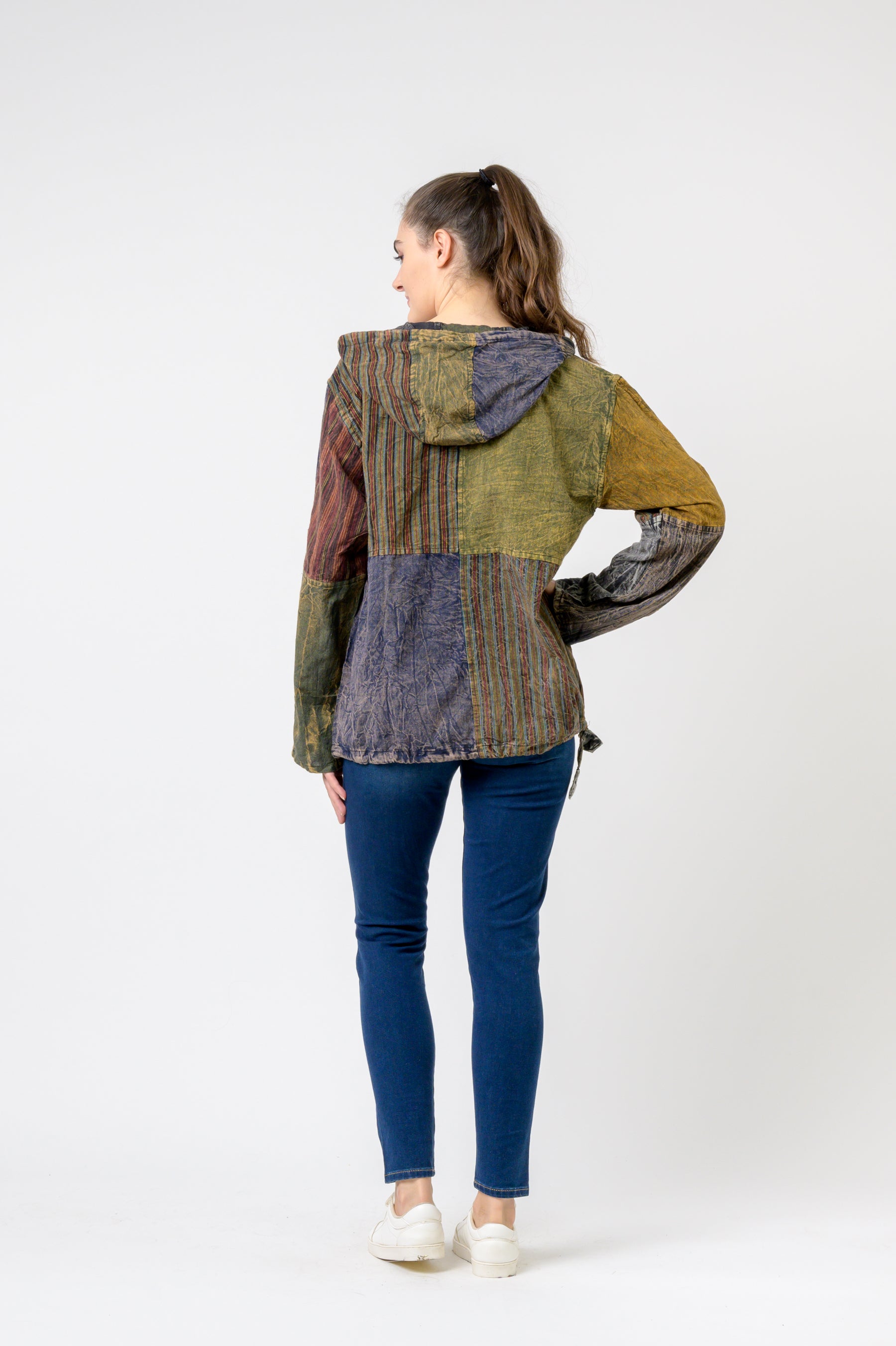 Rhea Bold Cotton Hoodie