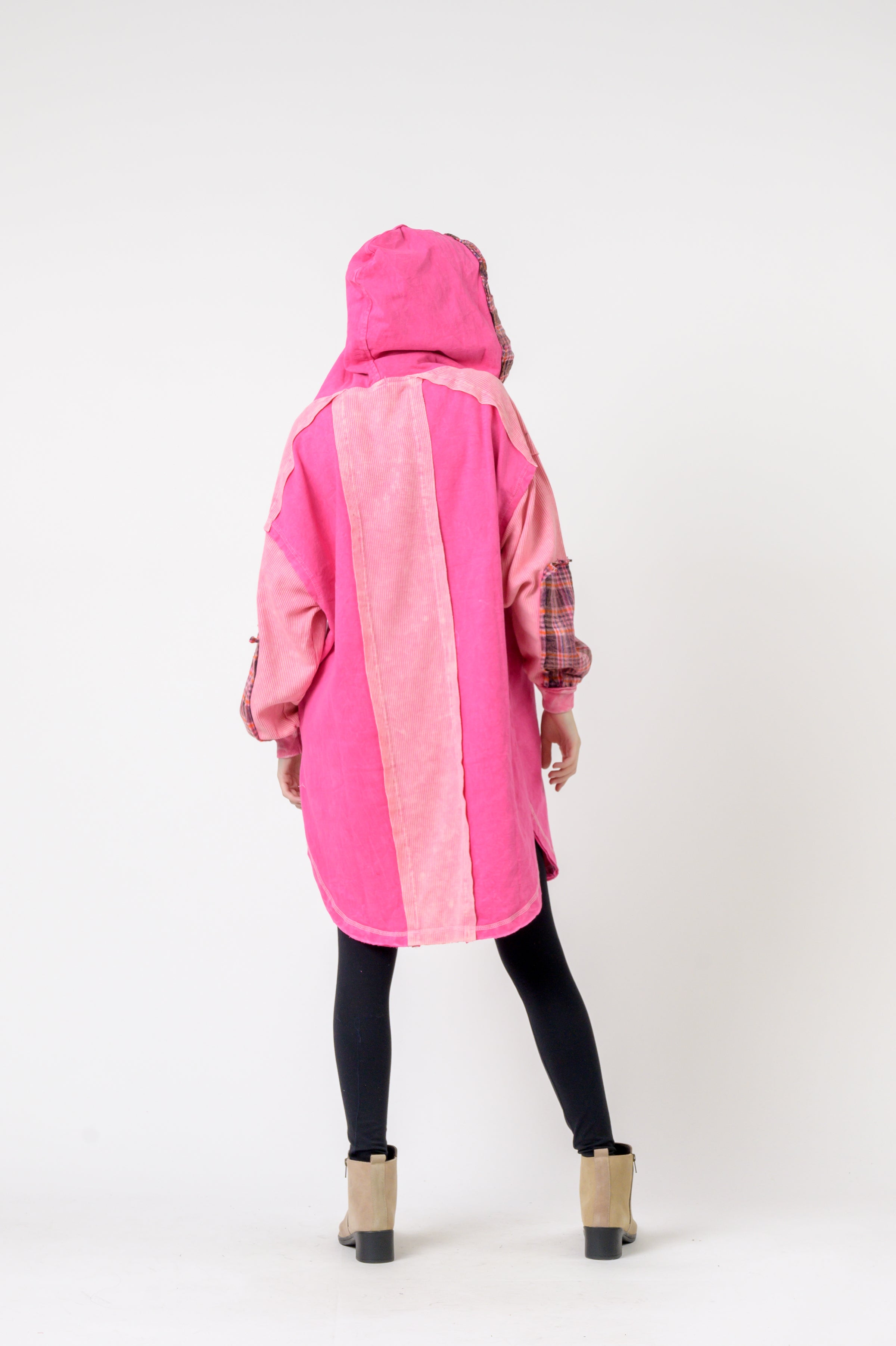 Rhea Edged Cotton Hoodie