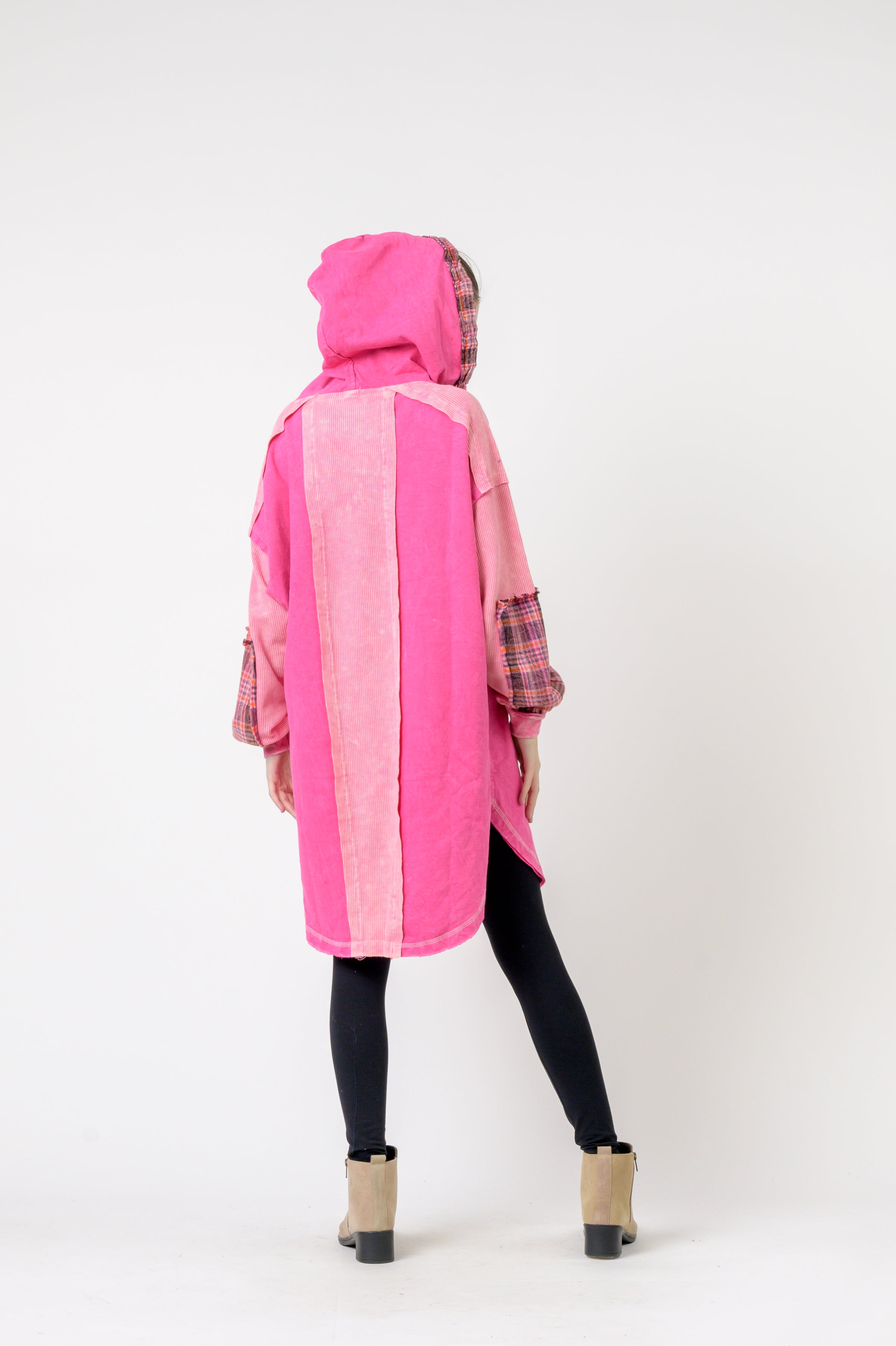 Rhea Edged Cotton Hoodie