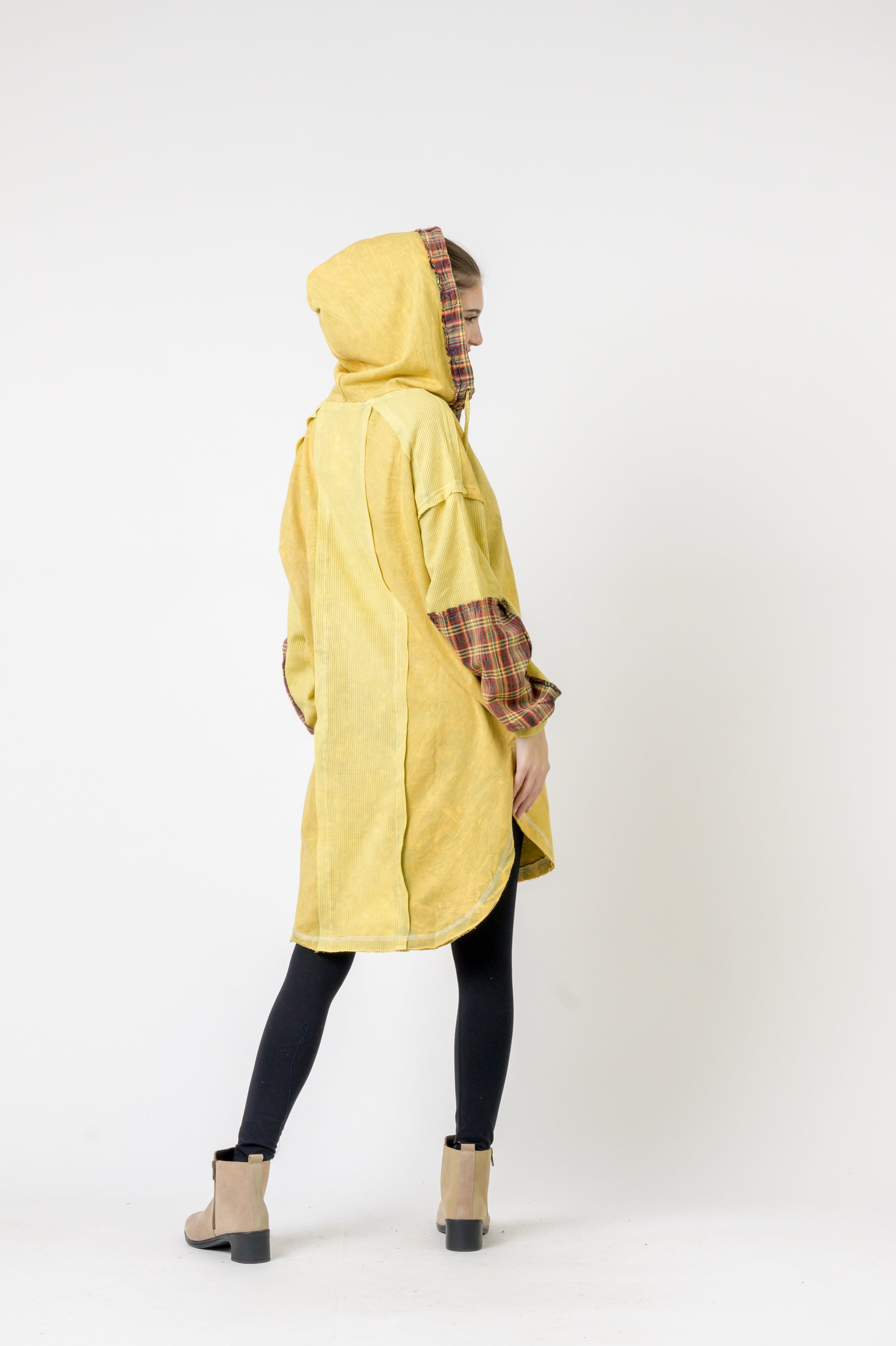 Rhea Edged Cotton Hoodie