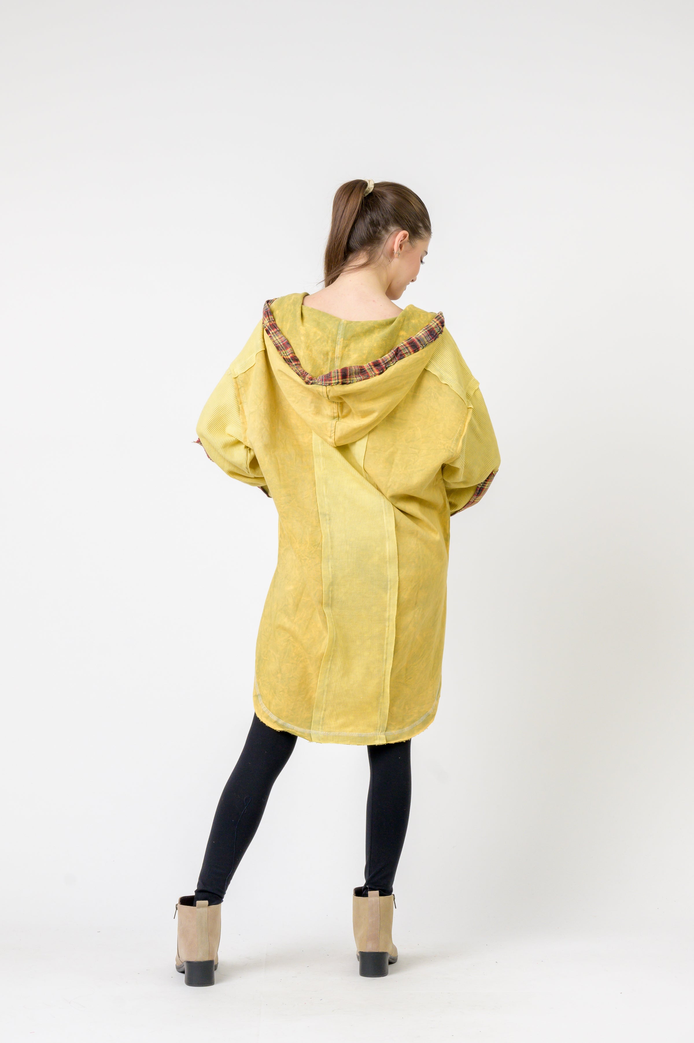 Rhea Edged Cotton Hoodie