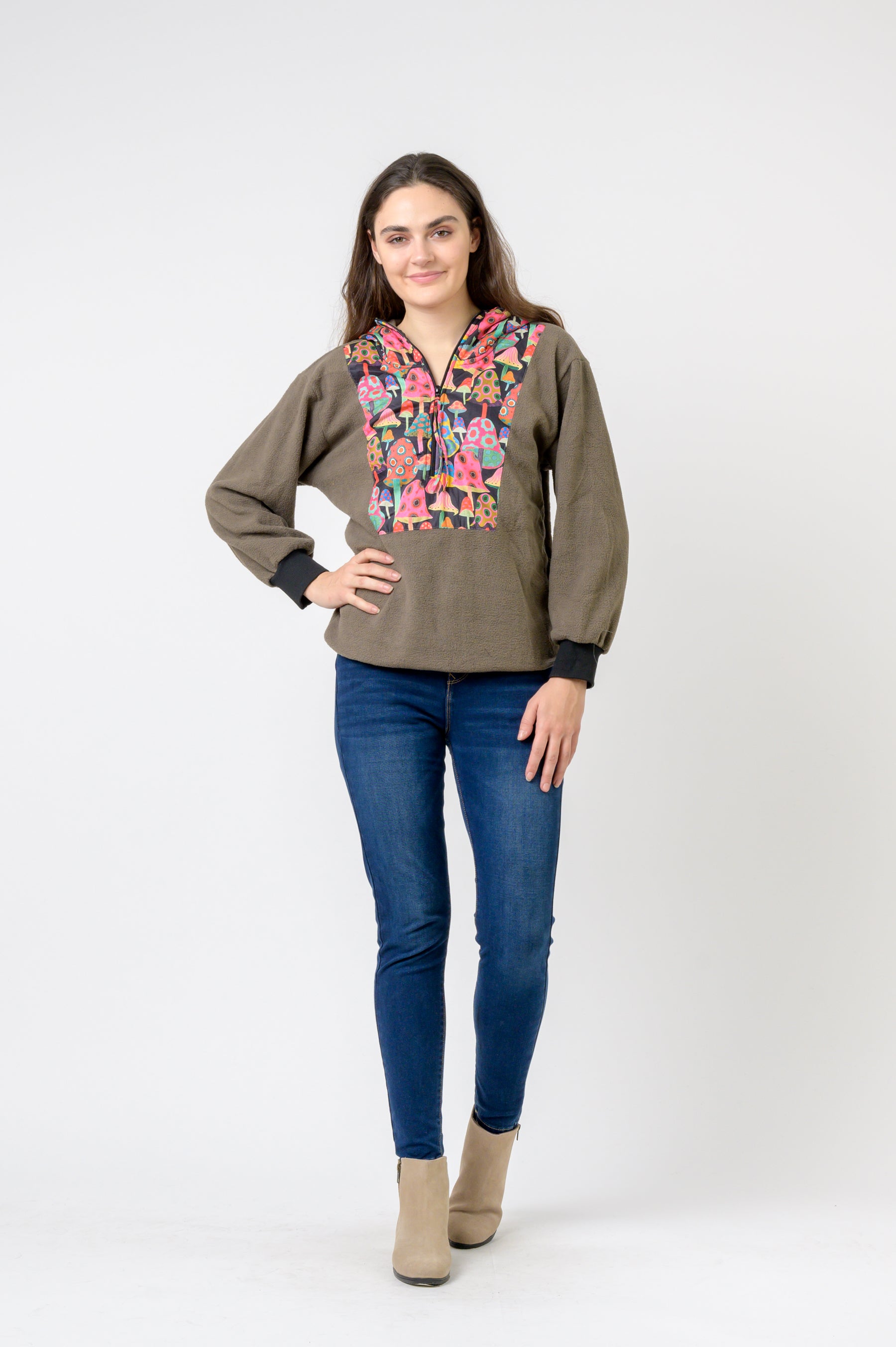 Rhea Insight Pattern Hoodie