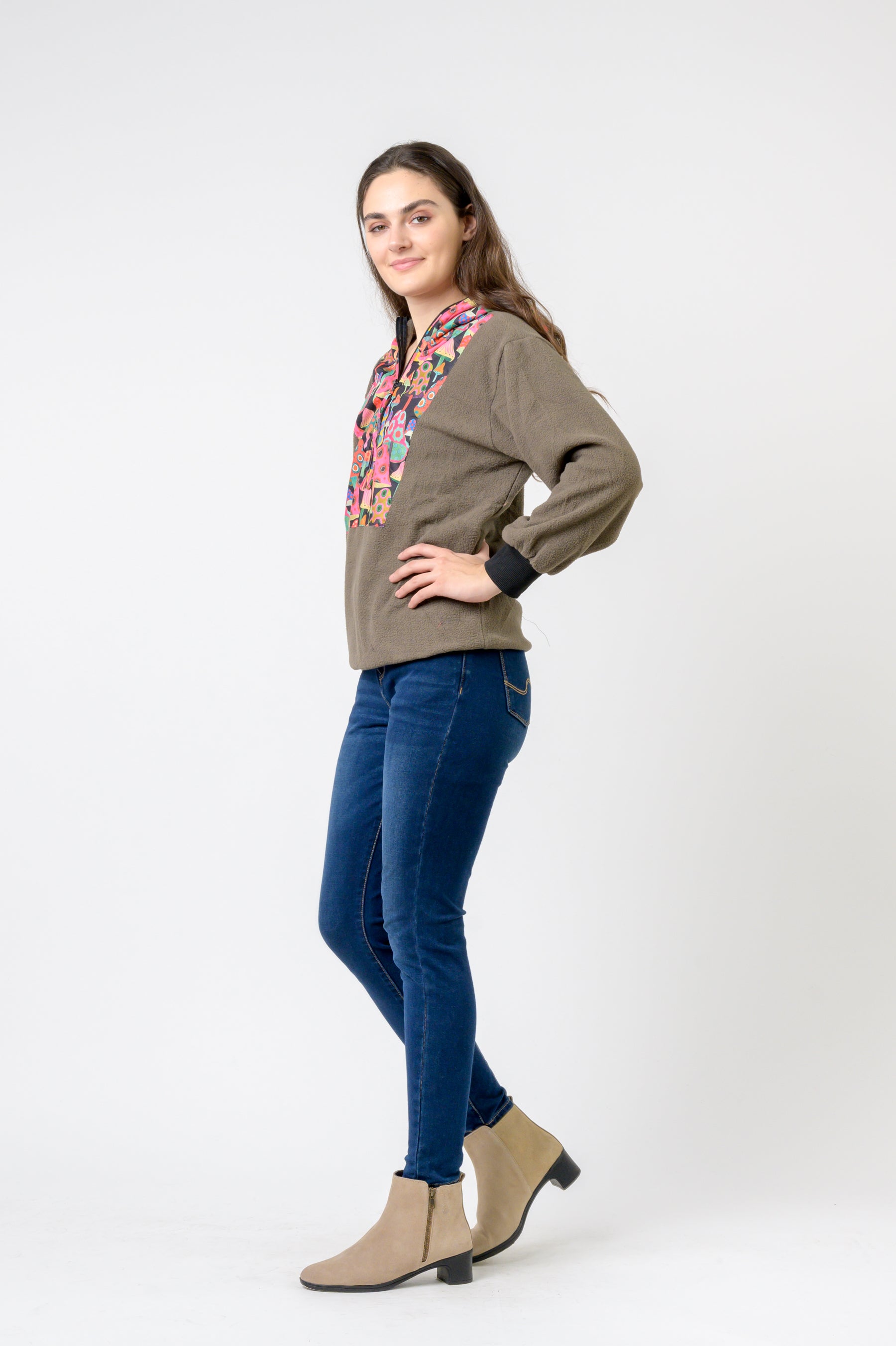 Rhea Insight Pattern Hoodie