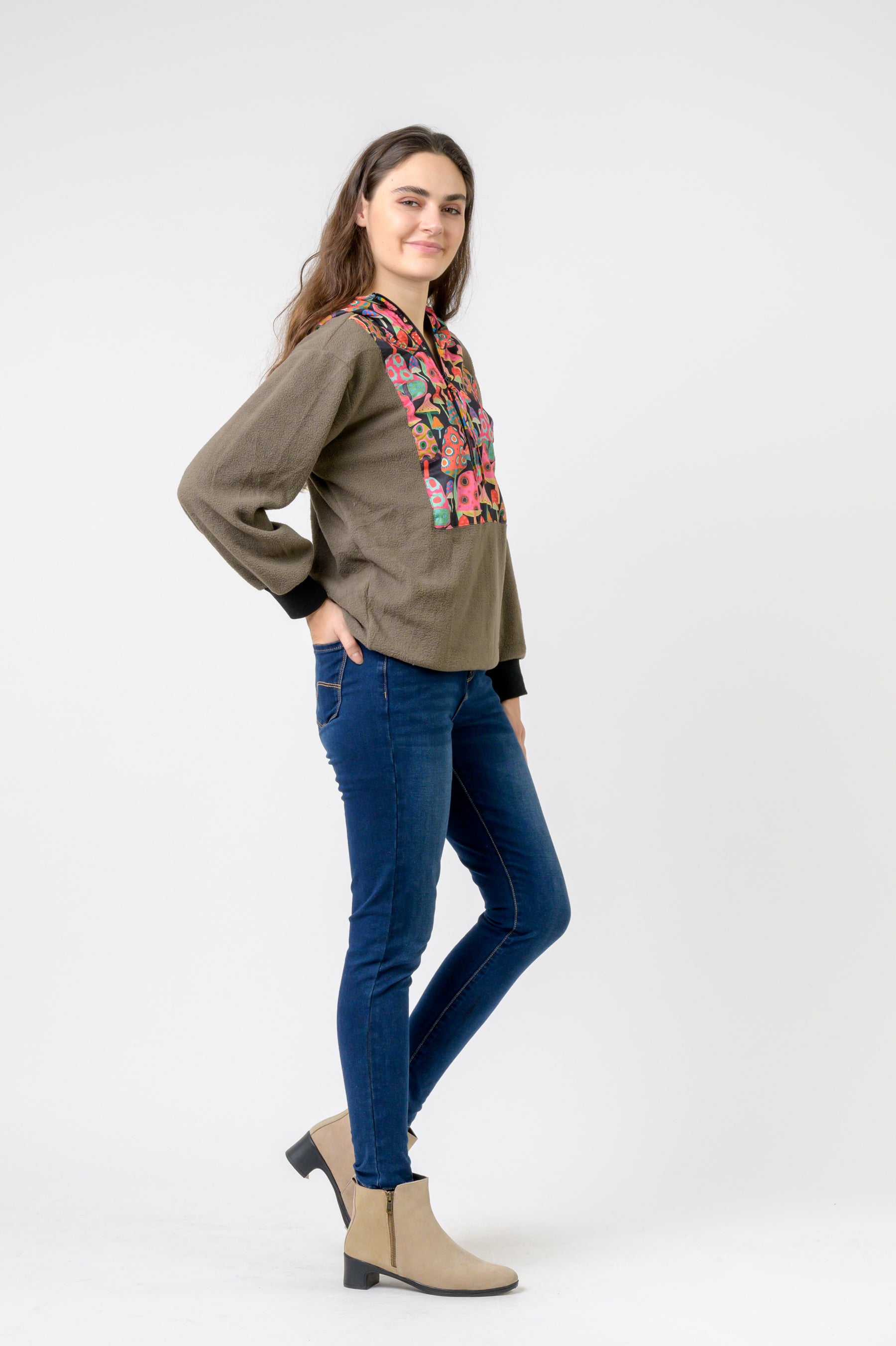 Rhea Insight Pattern Hoodie