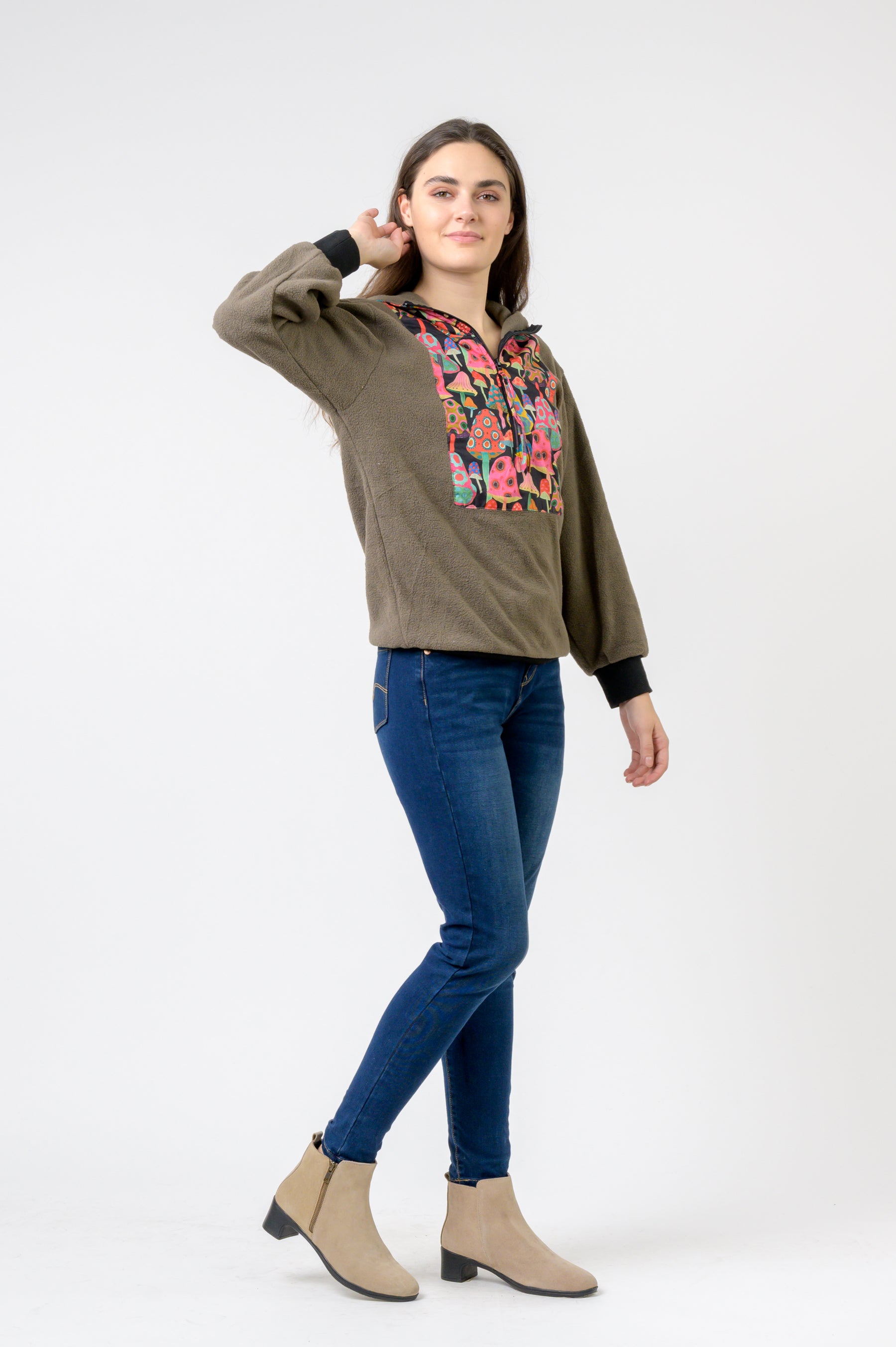 Rhea Insight Pattern Hoodie