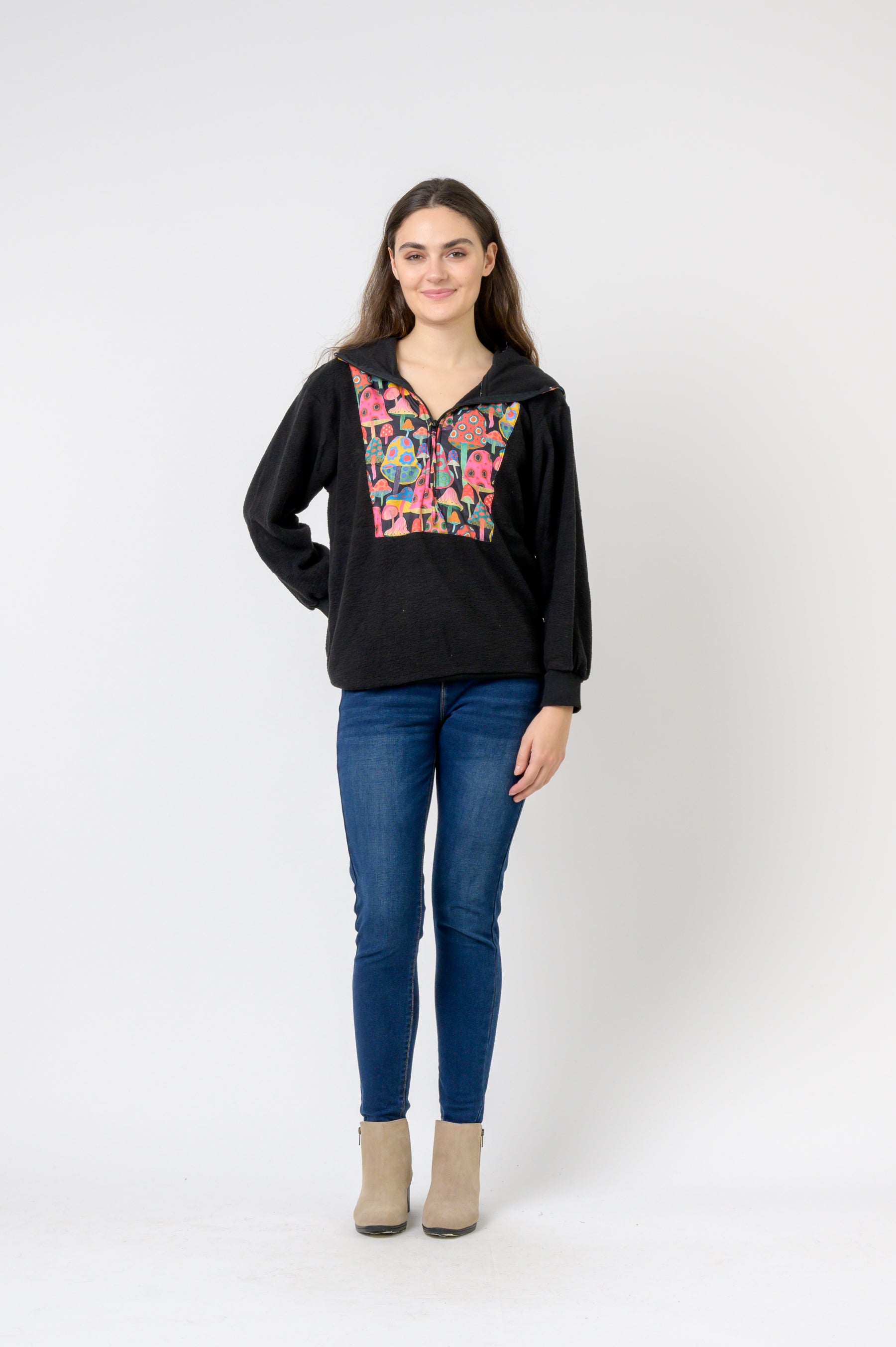 Rhea Insight Pattern Hoodie