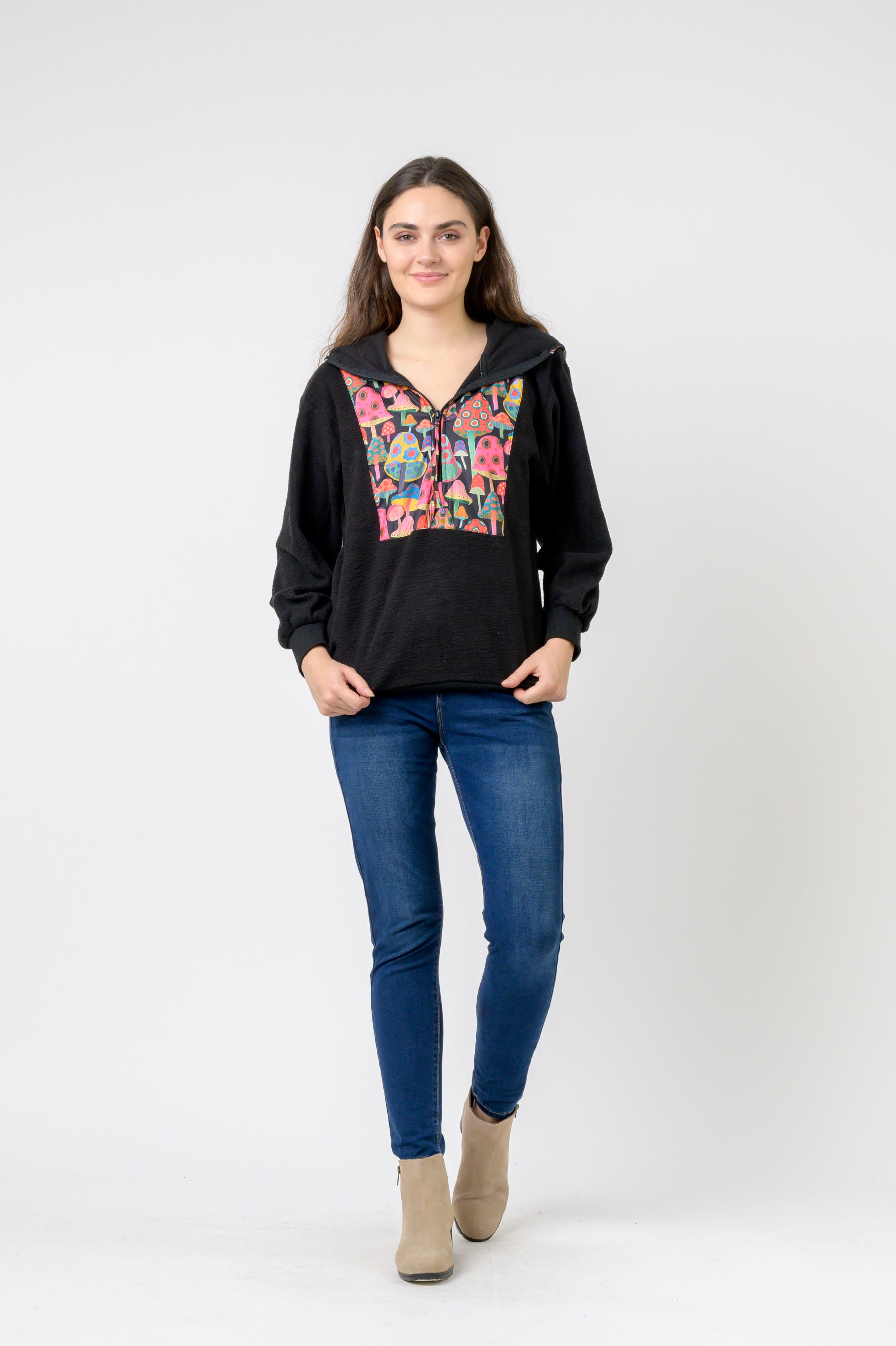 Rhea Insight Pattern Hoodie