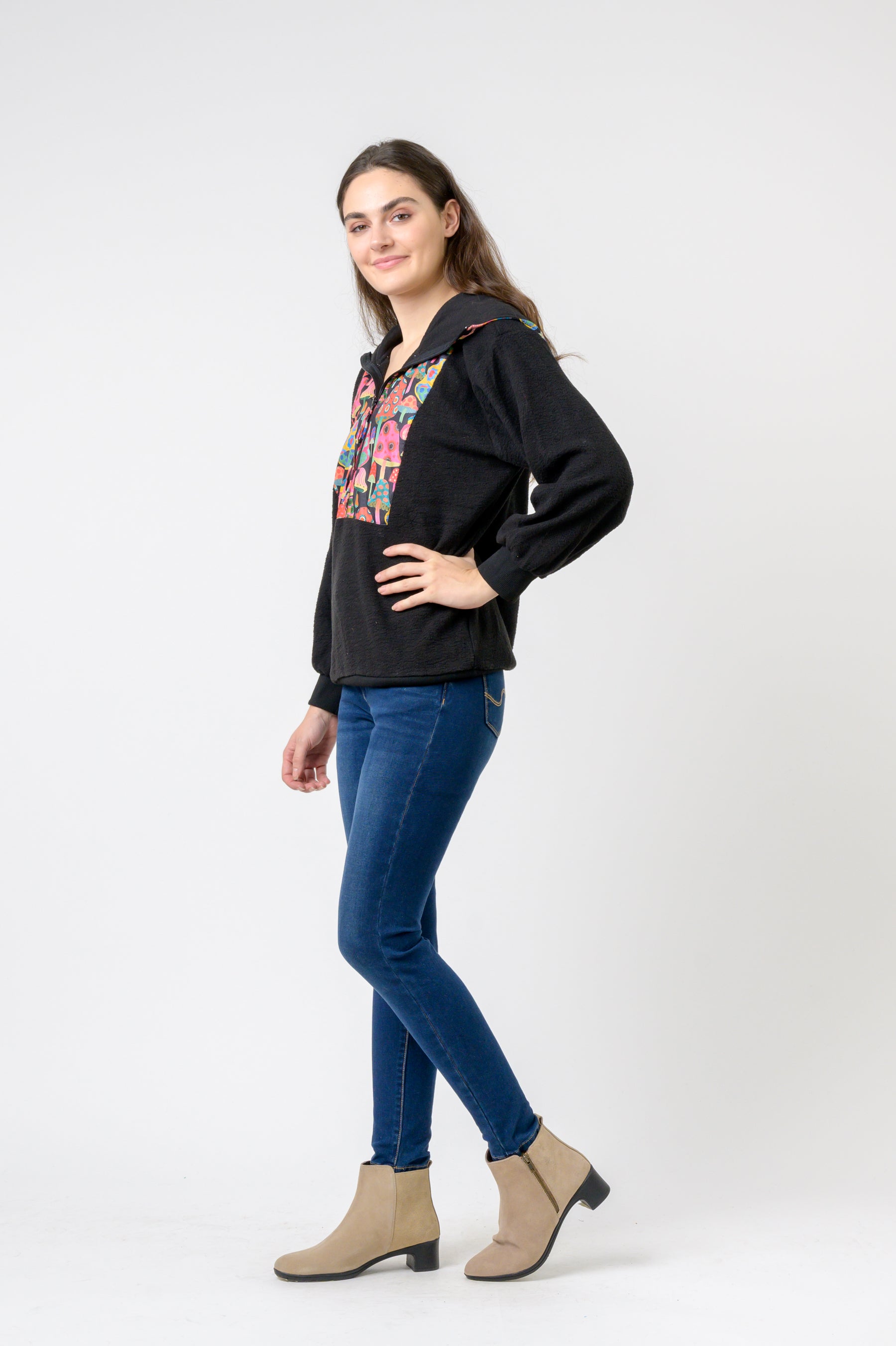 Rhea Insight Pattern Hoodie