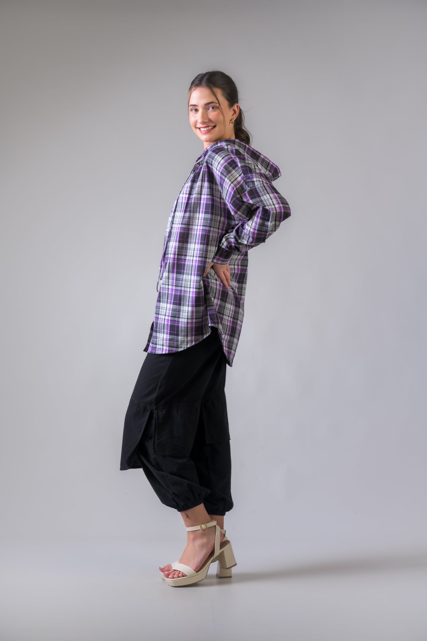 Rhea Chicos Hoodie Shirt Purple / L/X