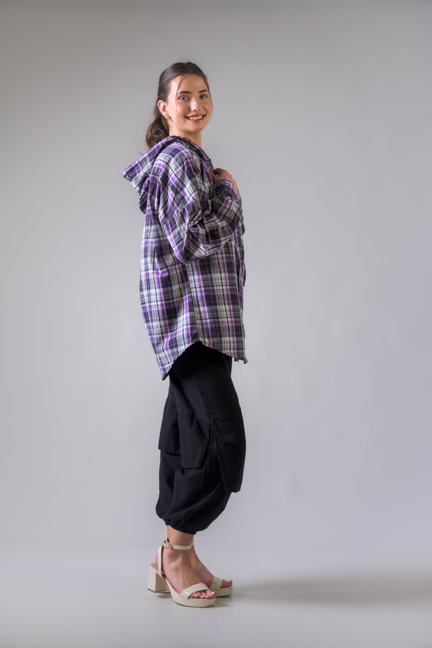 Rhea Chicos Hoodie Shirt Purple / L/X