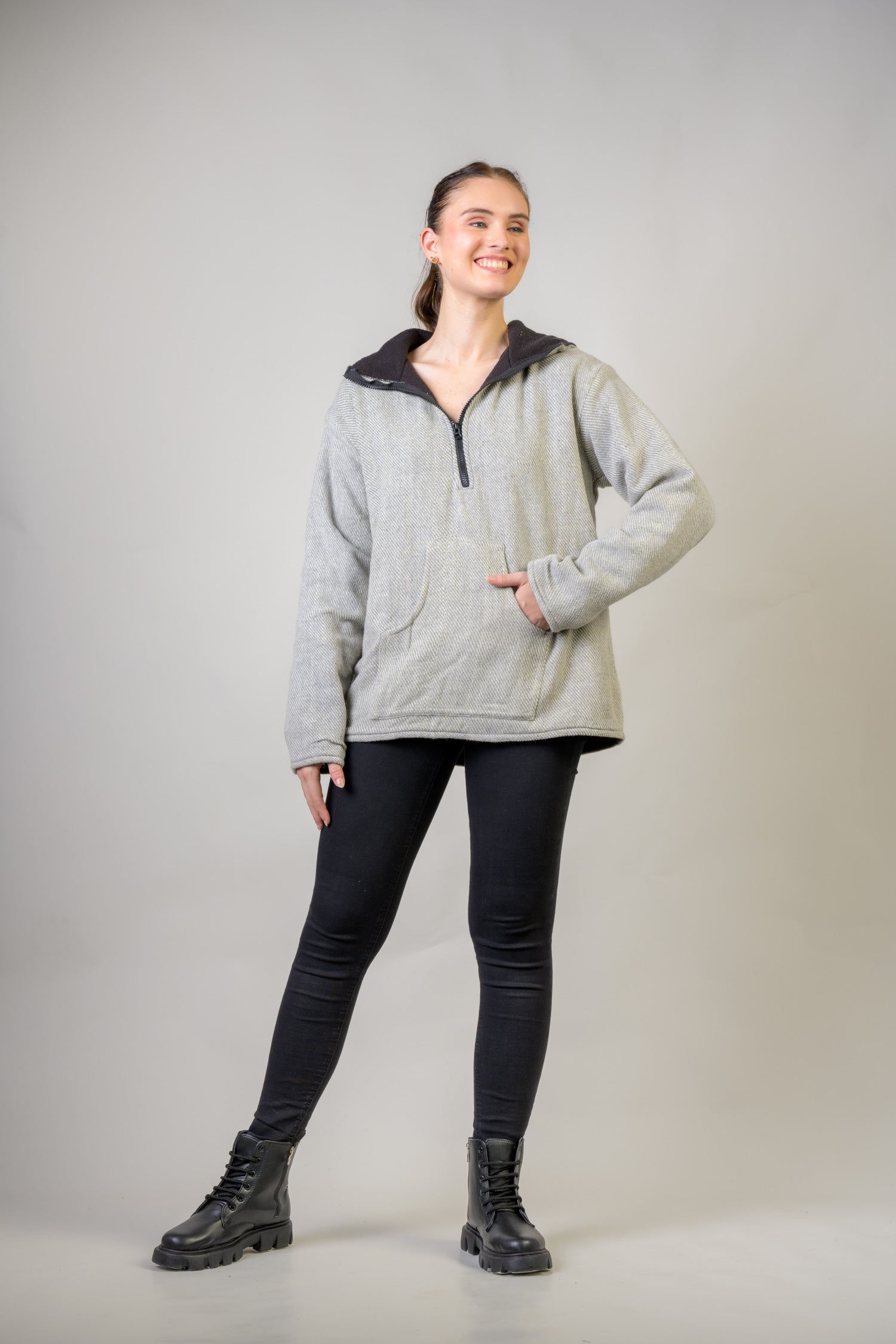 Rhea Prudent Hoodie Black / S/M