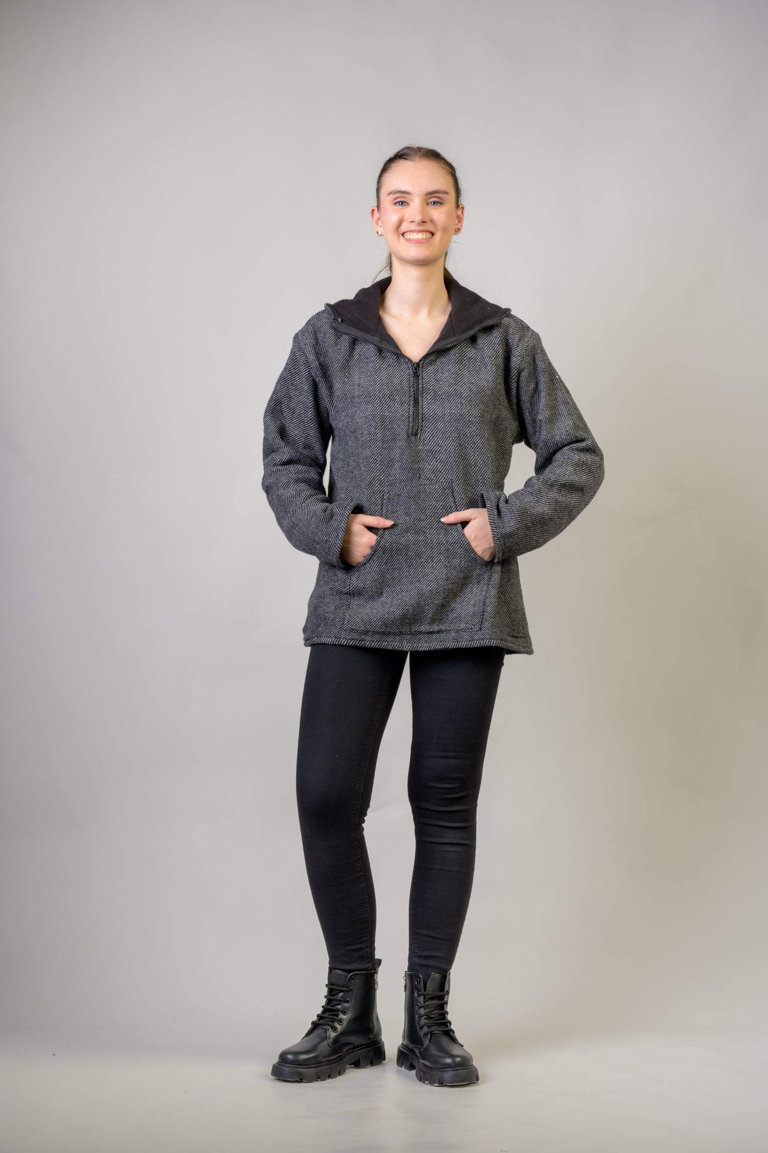 Rhea Prudent Hoodie Black / S/M