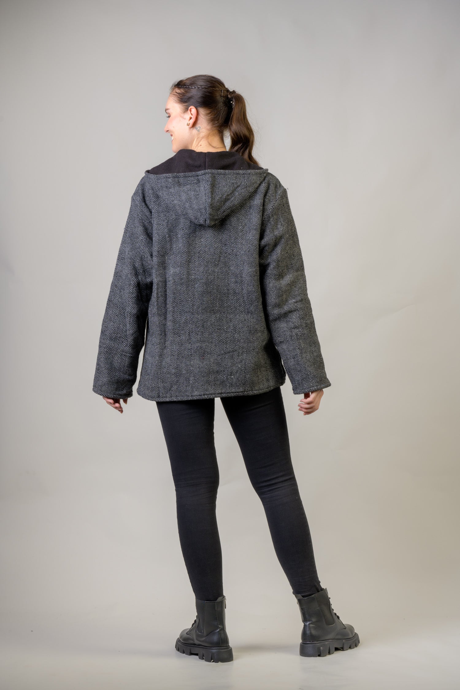 Rhea Prudent Hoodie Black / L/X