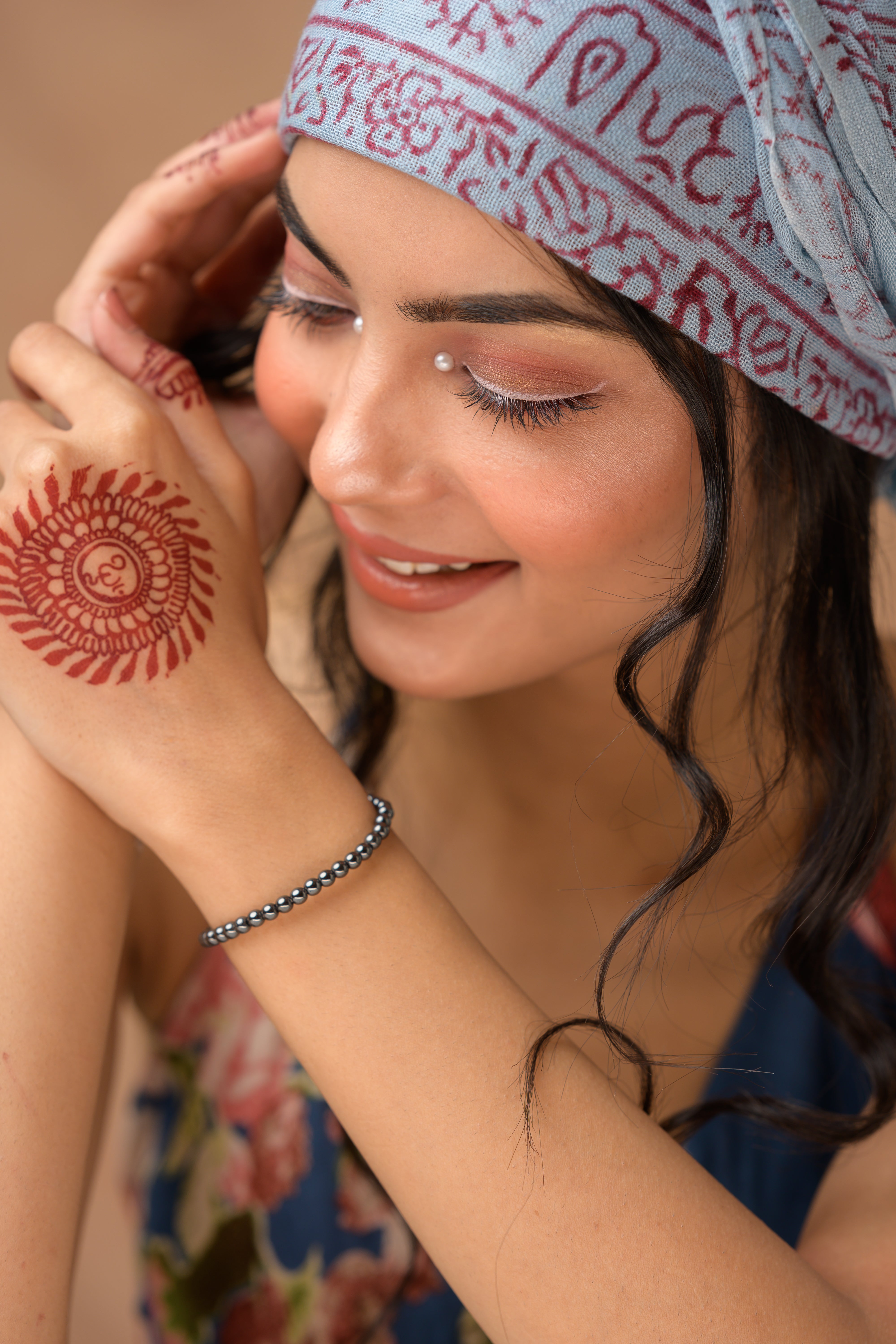 Hematite Bead Bracelet