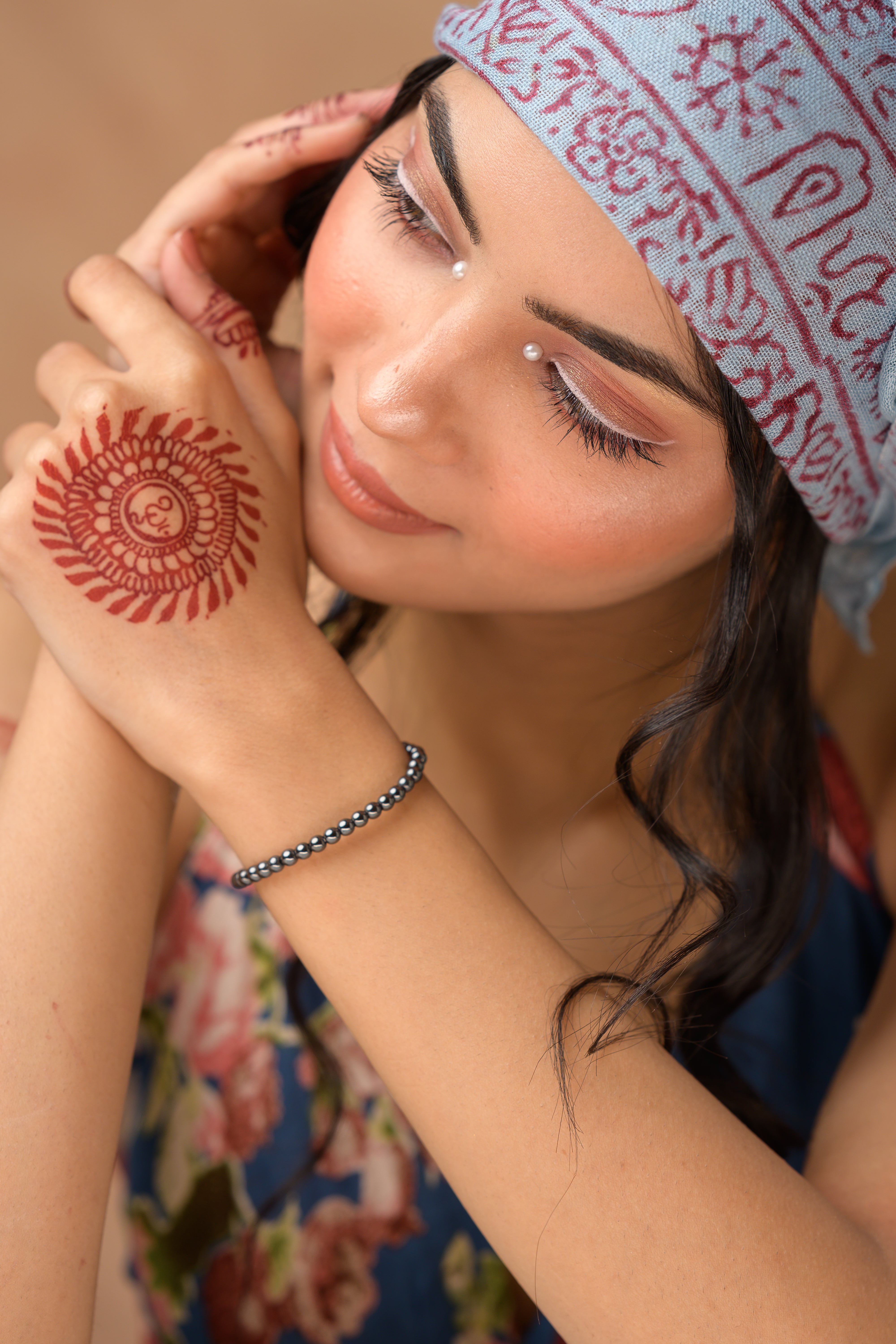 Hematite Bead Bracelet