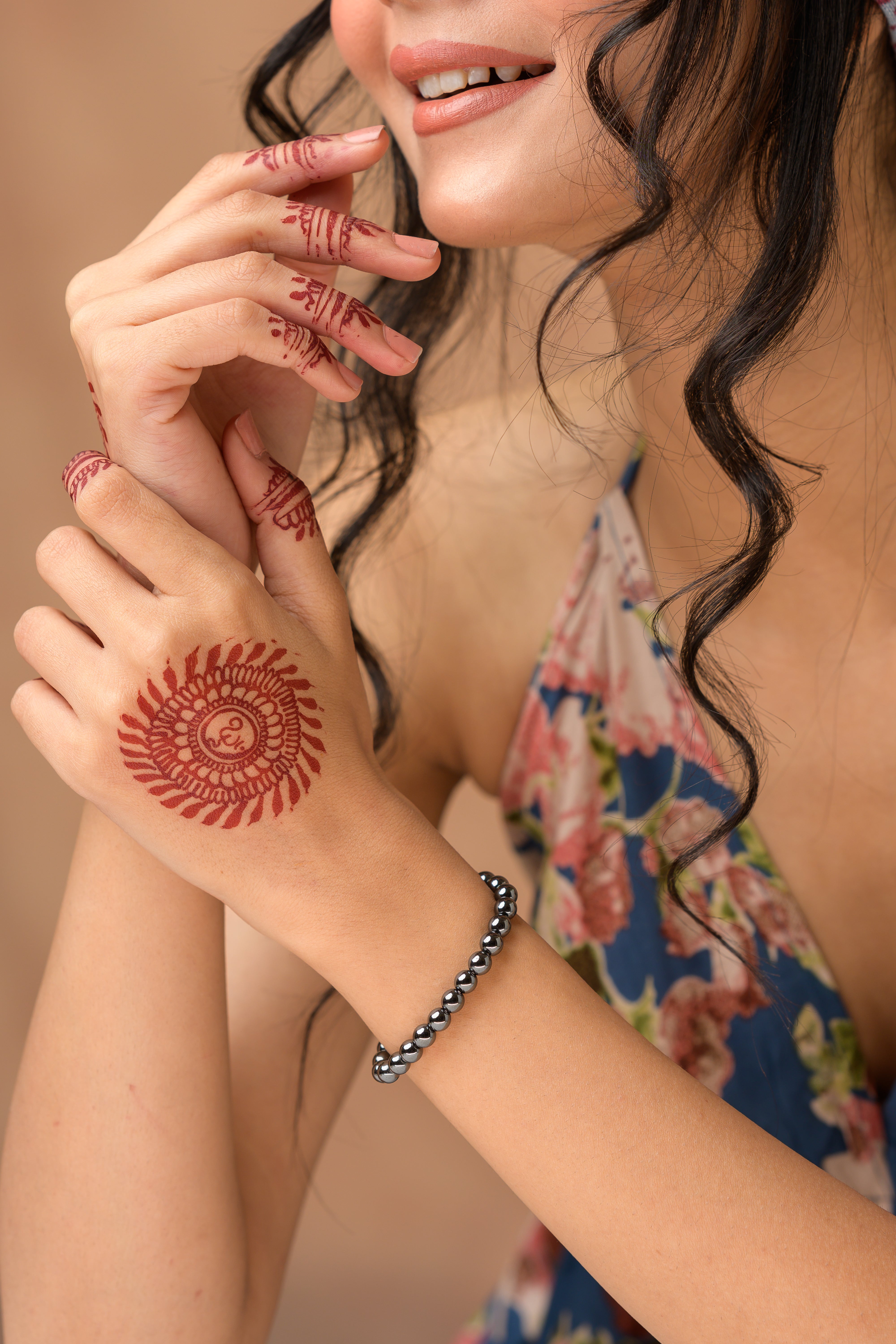 Hematite Bead Bracelet