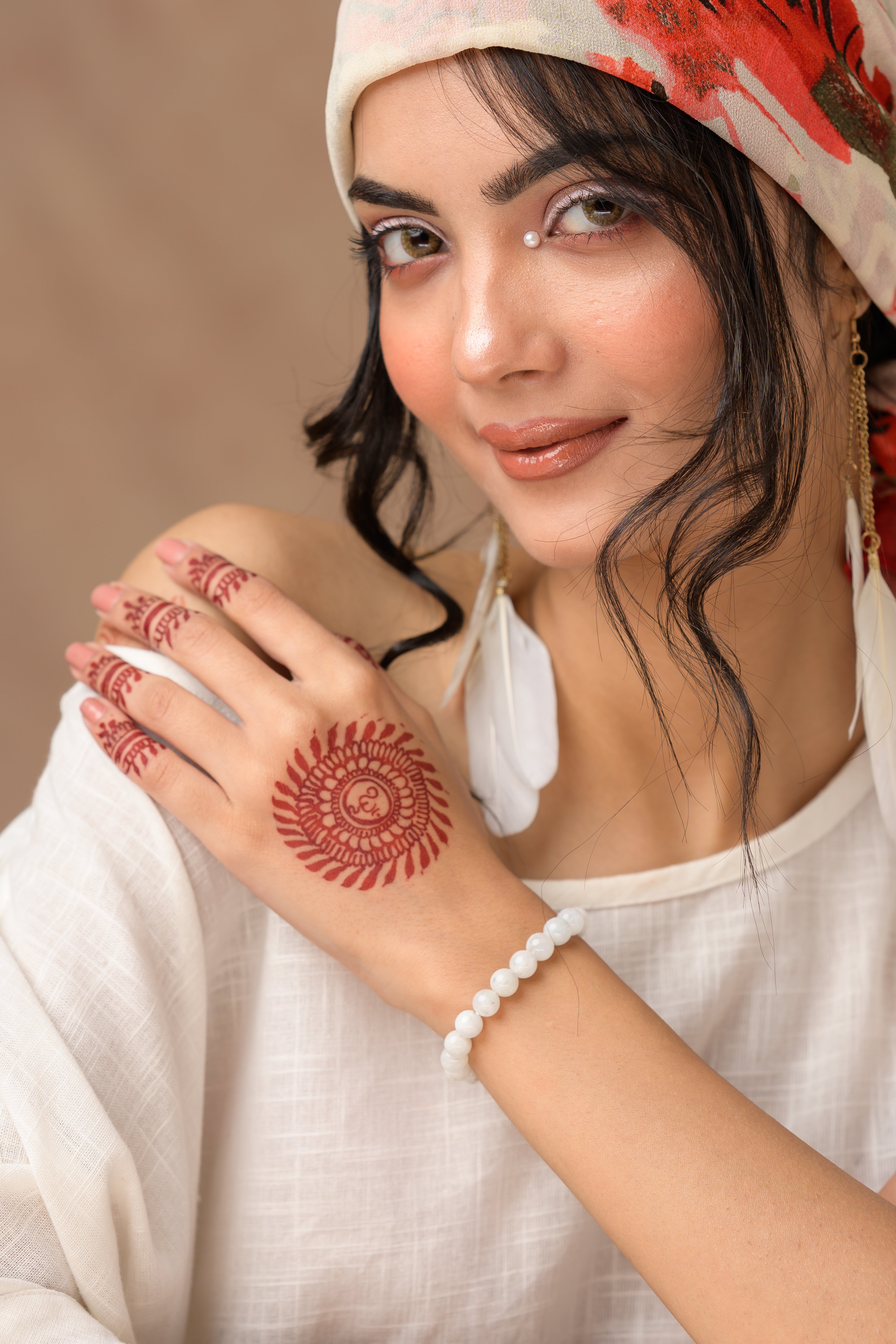 Hamsa Beaded Bracelet - 8mm