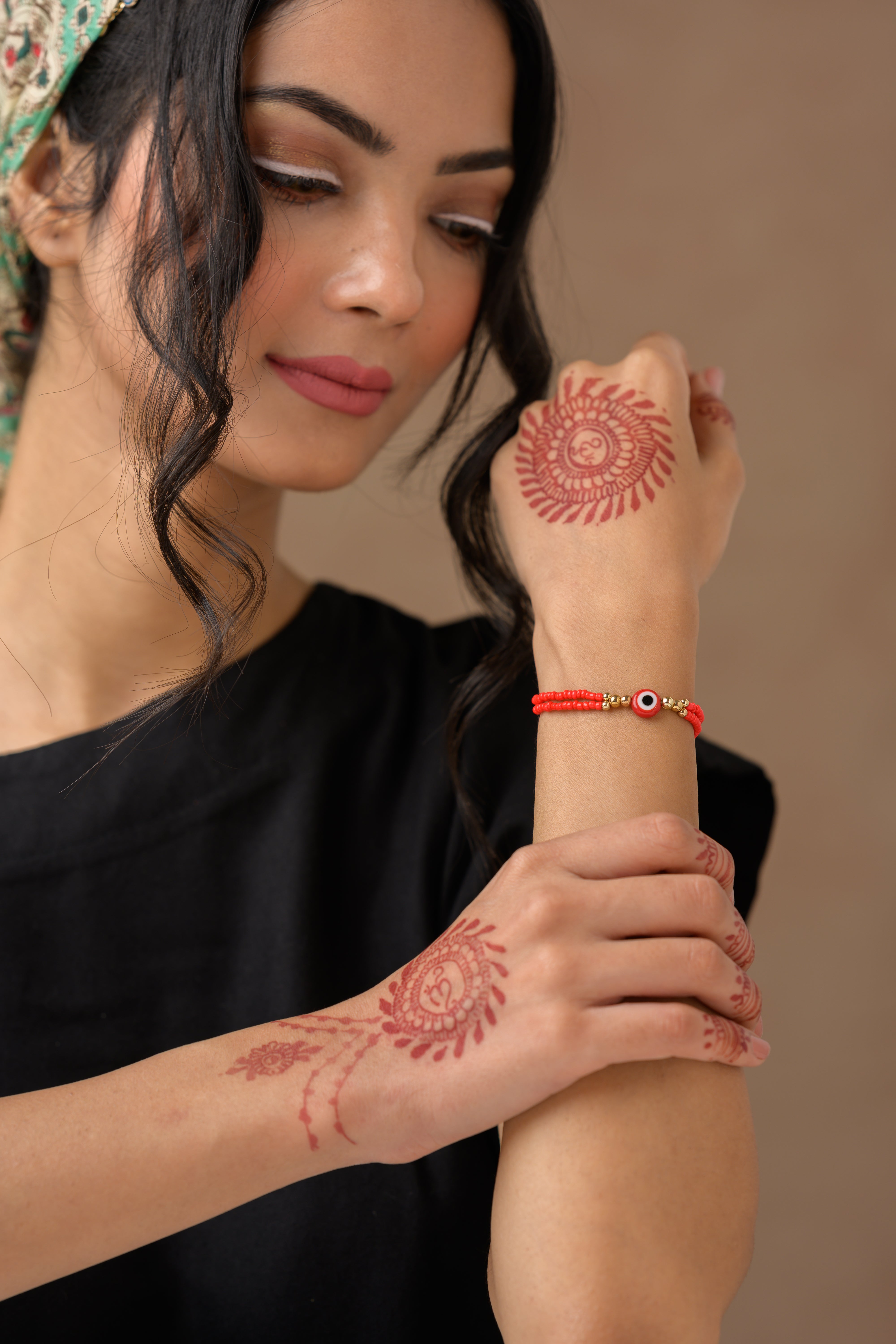 Beaded Evil Eye Bracelet