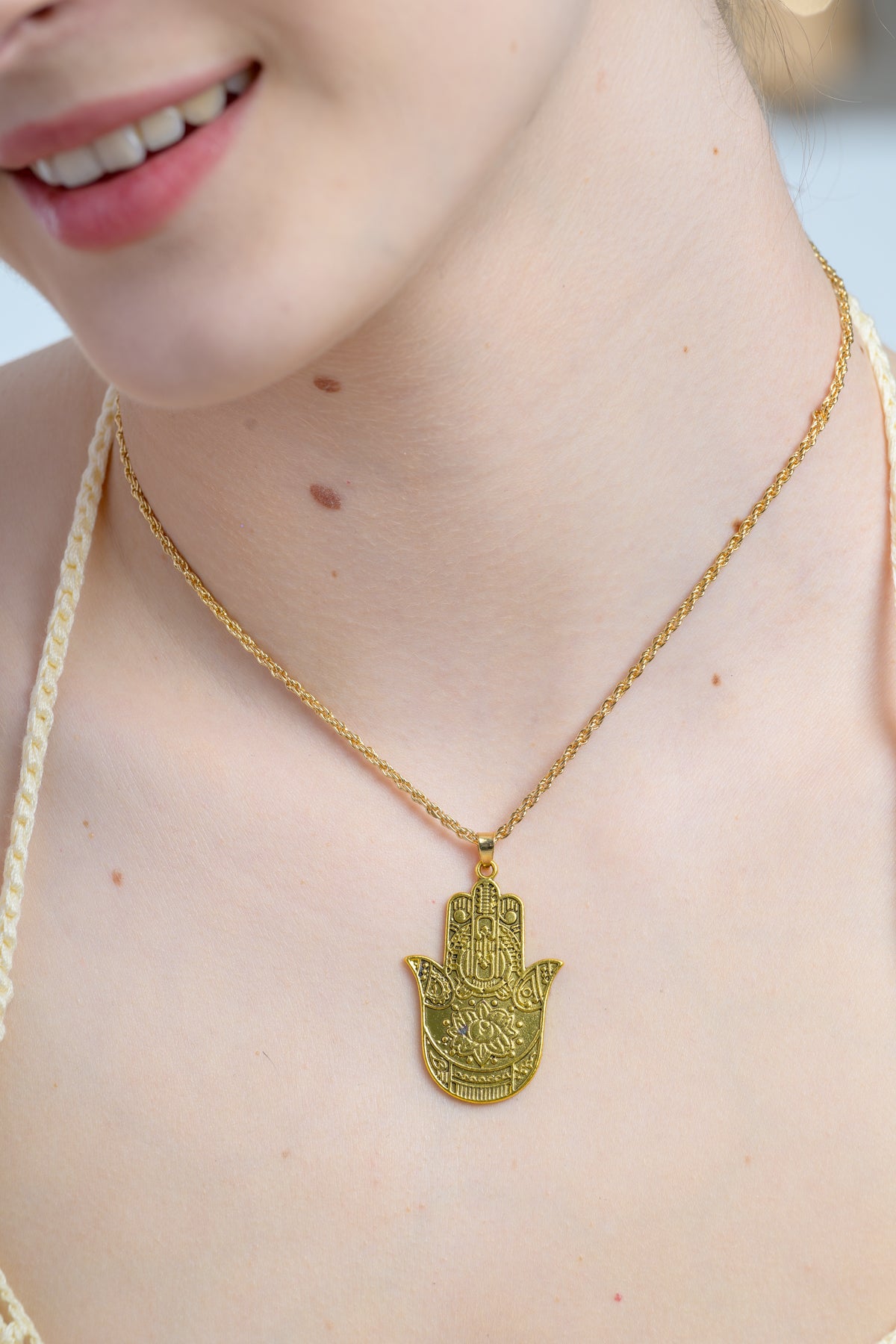 Hamsa Necklace