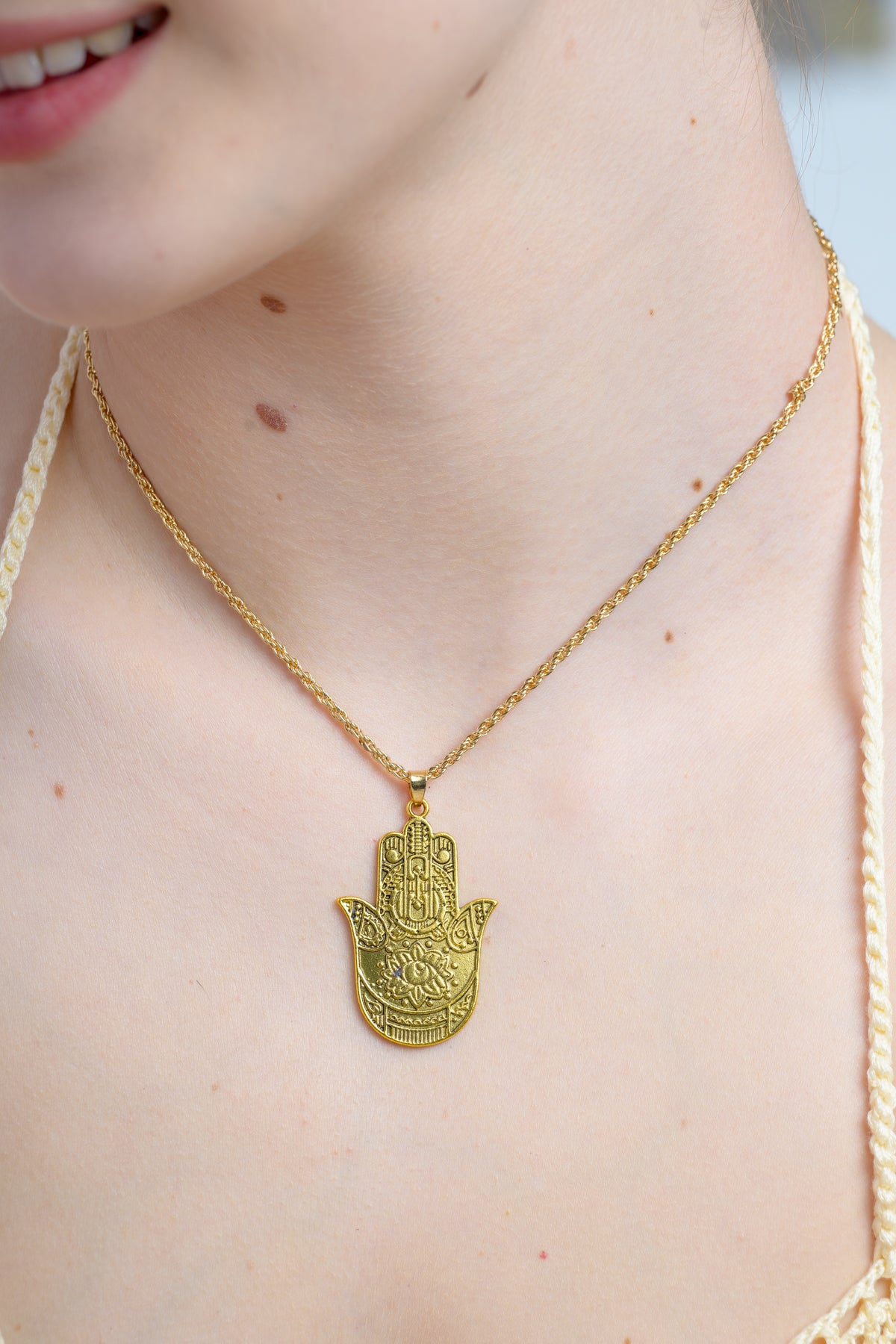 Hamsa Necklace
