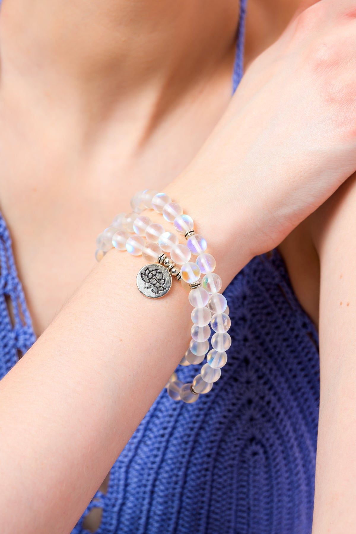 Bead Wrap Bracelet - 8mm