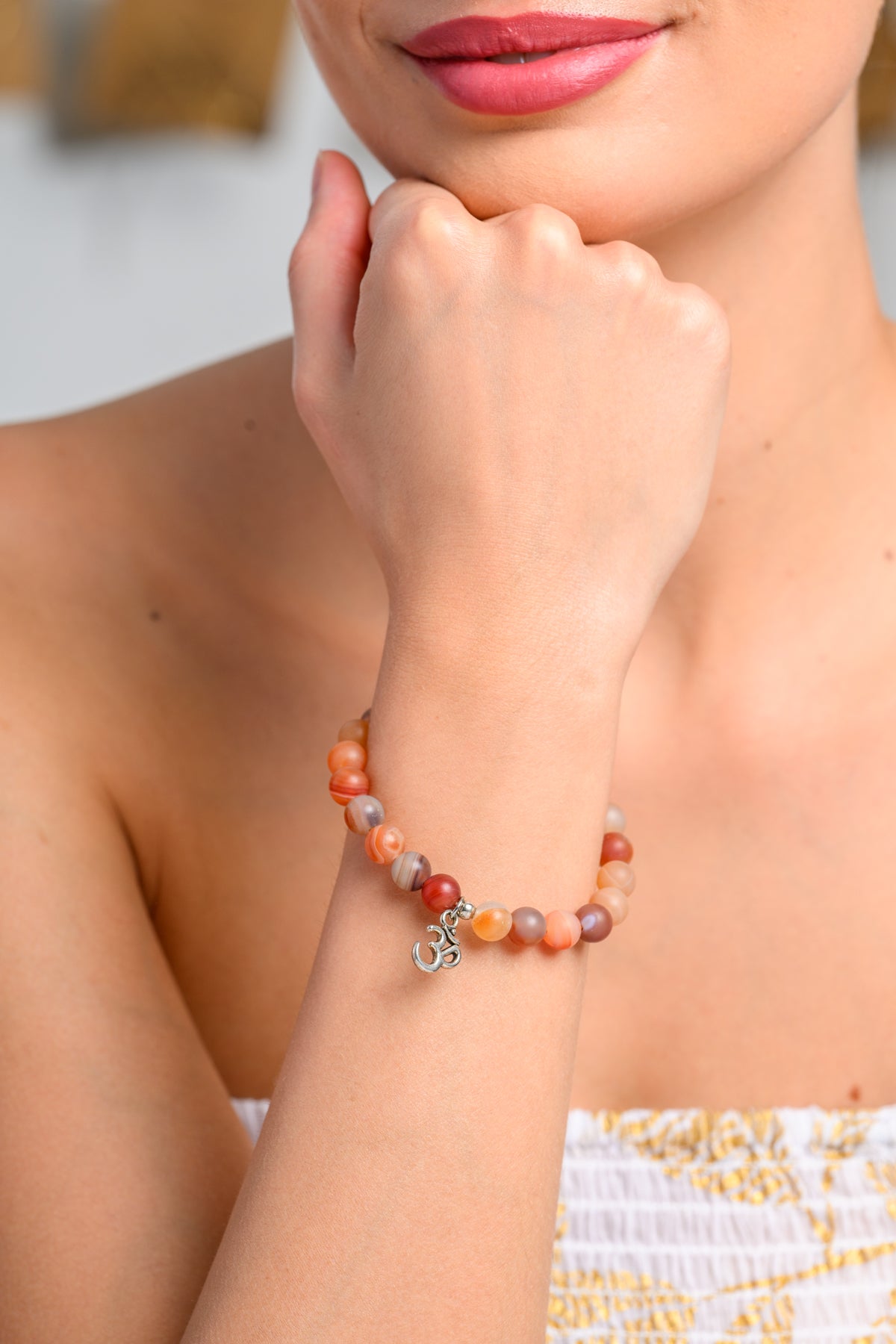 Bead Wrap Bracelet - 8mm