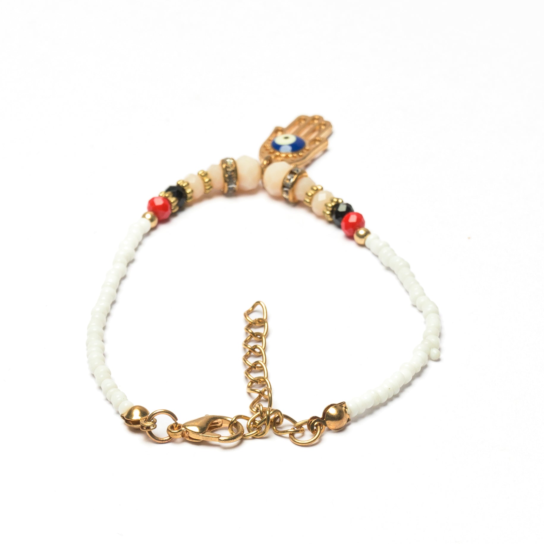 Beaded Evil Eye Bracelet