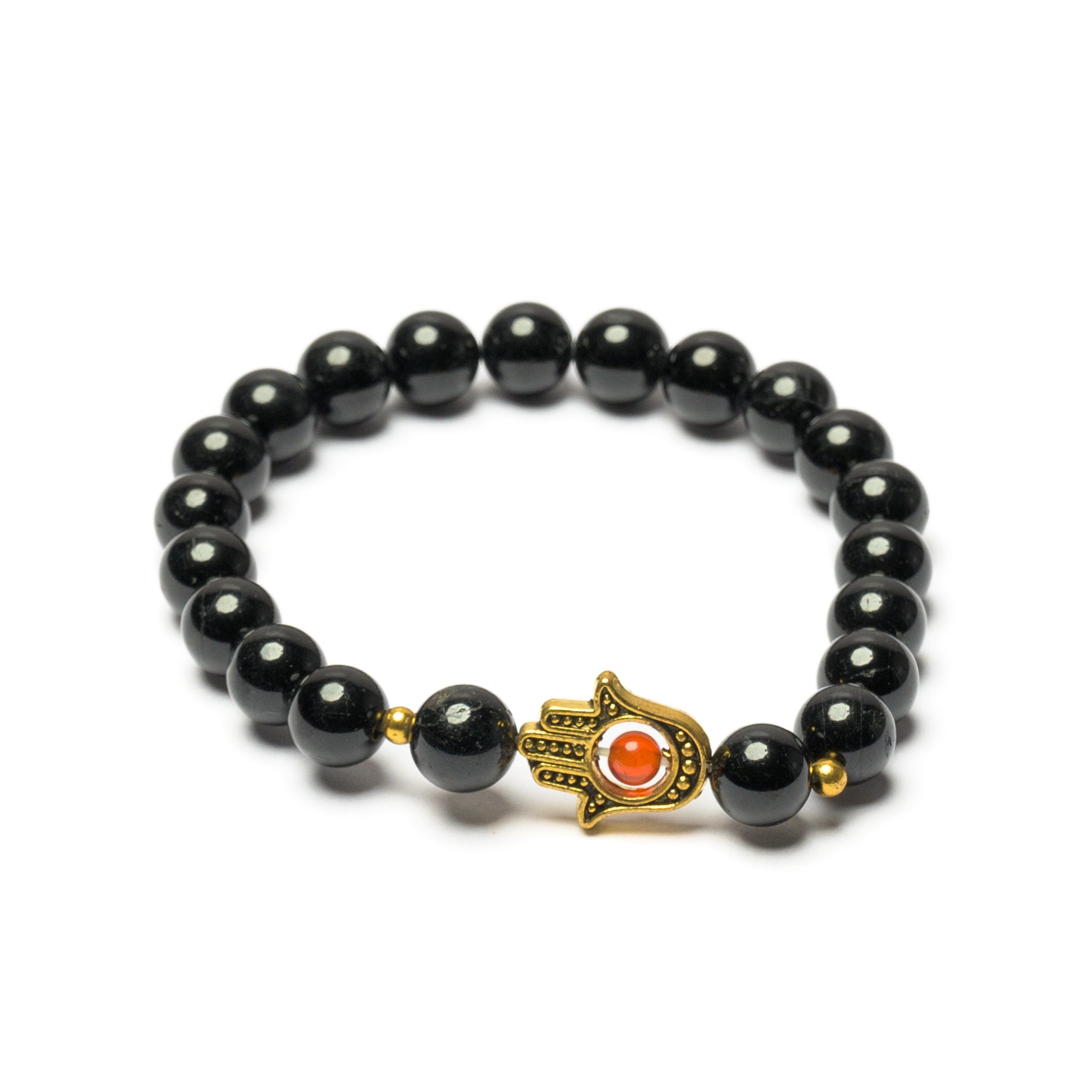 Hamsa Beaded Bracelet - 8mm