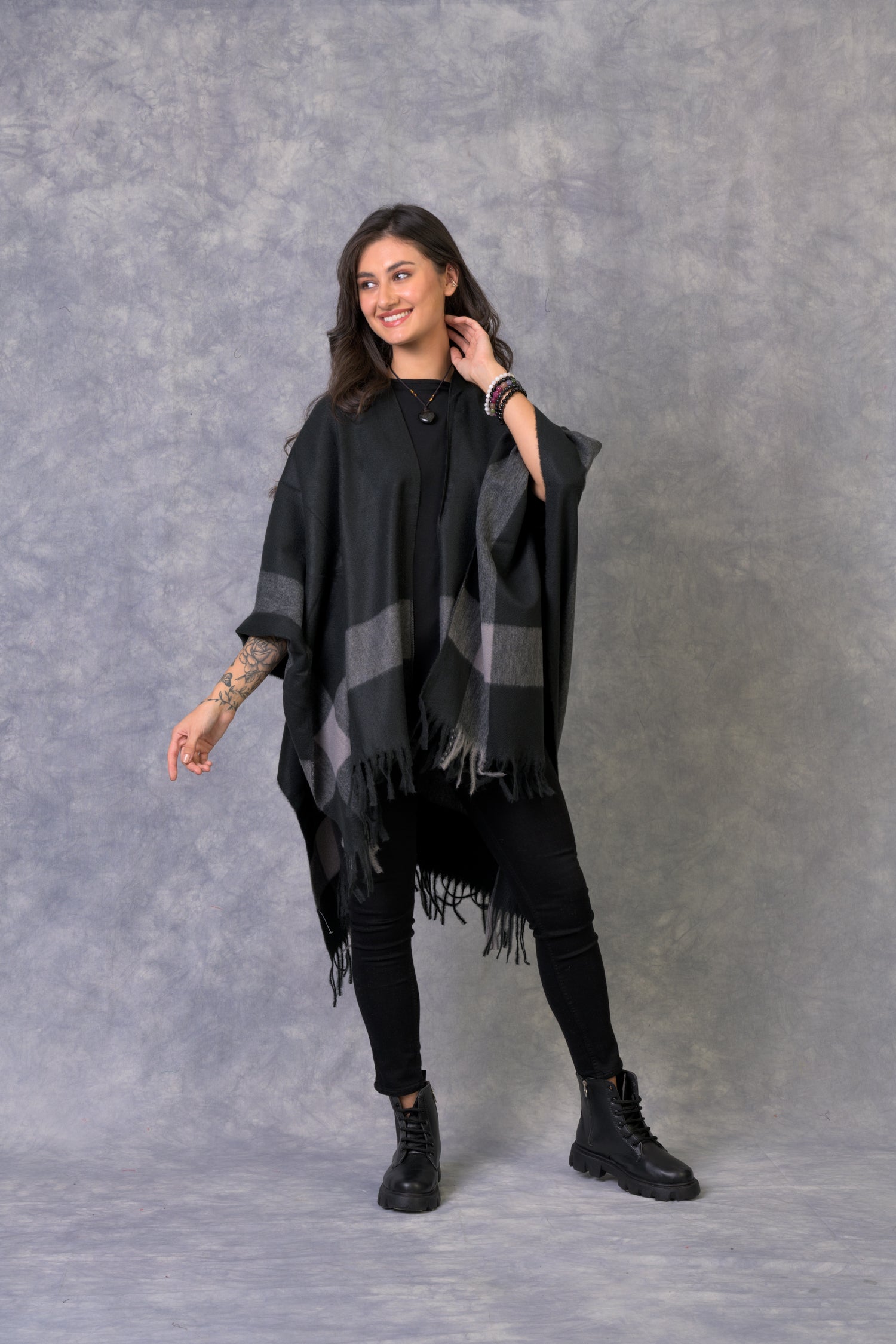 Rhea Latest Poncho (Assorted)