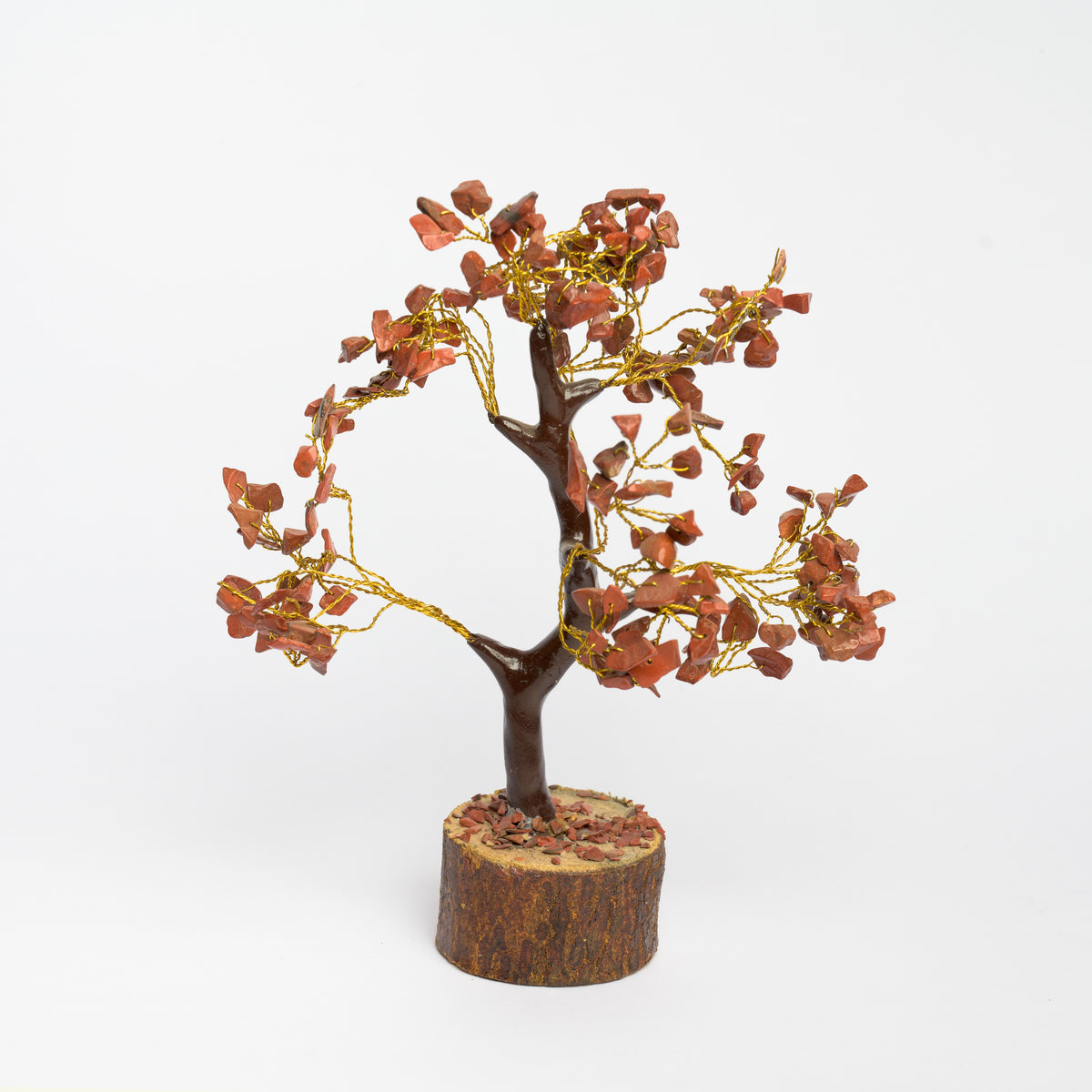 Medium Wooden Base Gemstone Tree