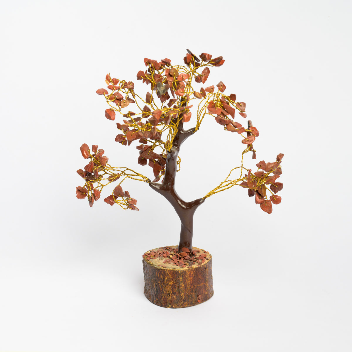 Medium Wooden Base Gemstone Tree