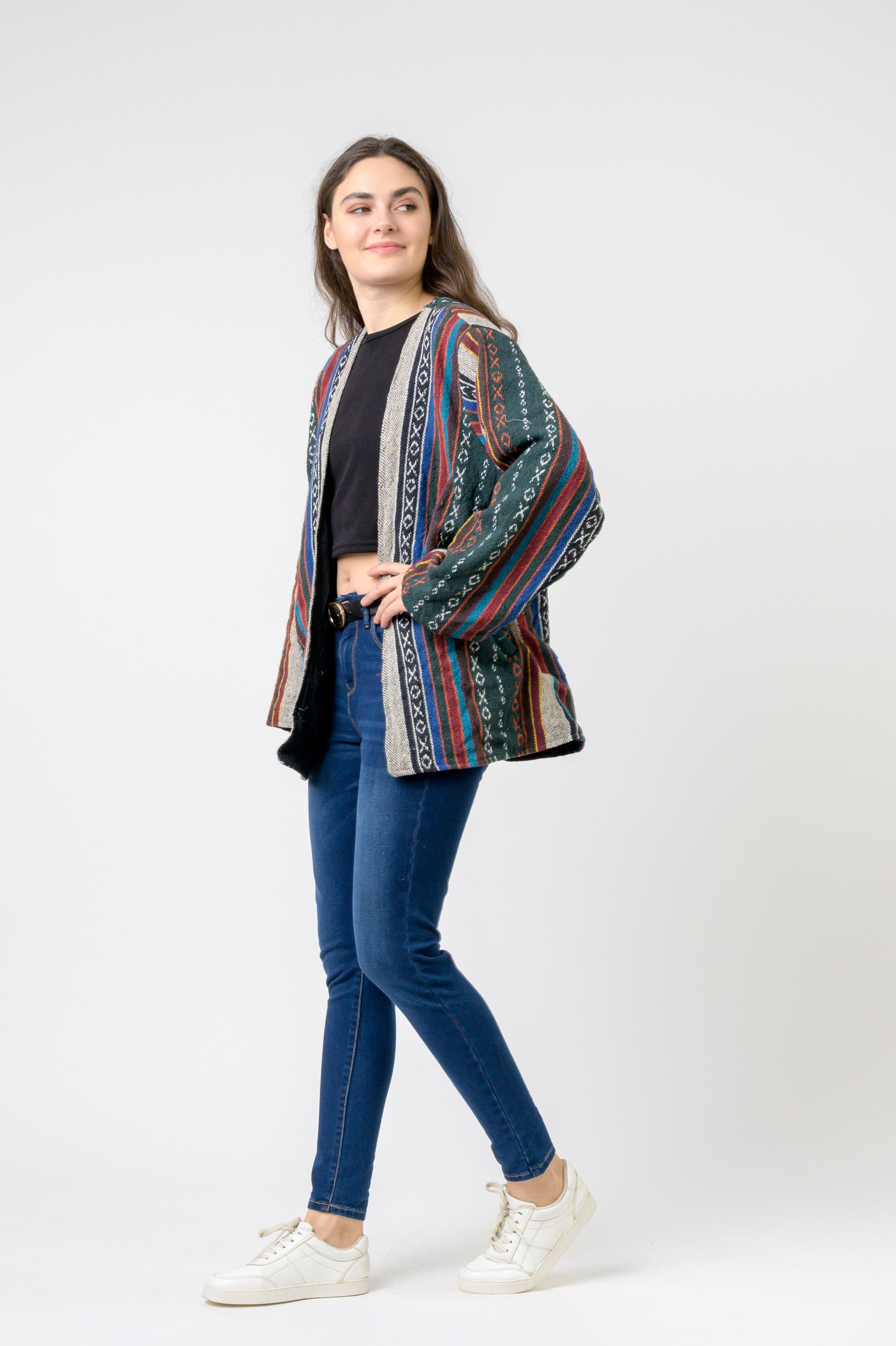 Rhea Woven Open Jacket (Assorted)