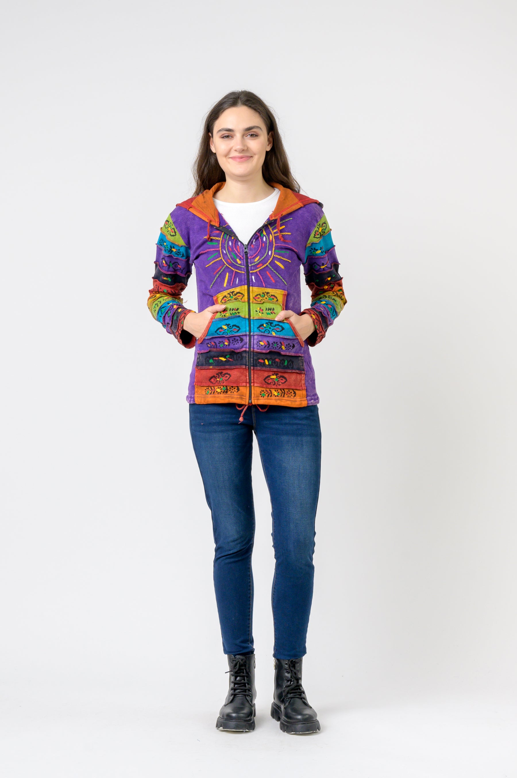 Rhea Sun Print Jacket