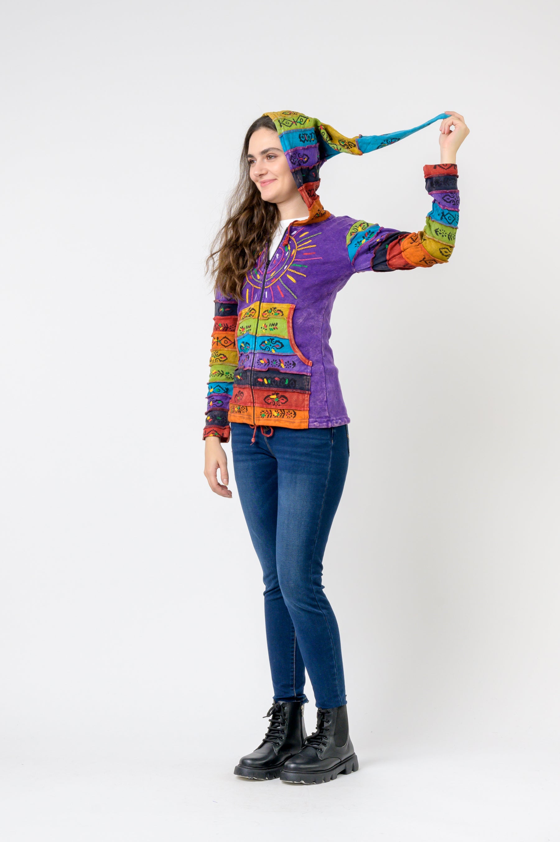 Rhea Sun Print Jacket