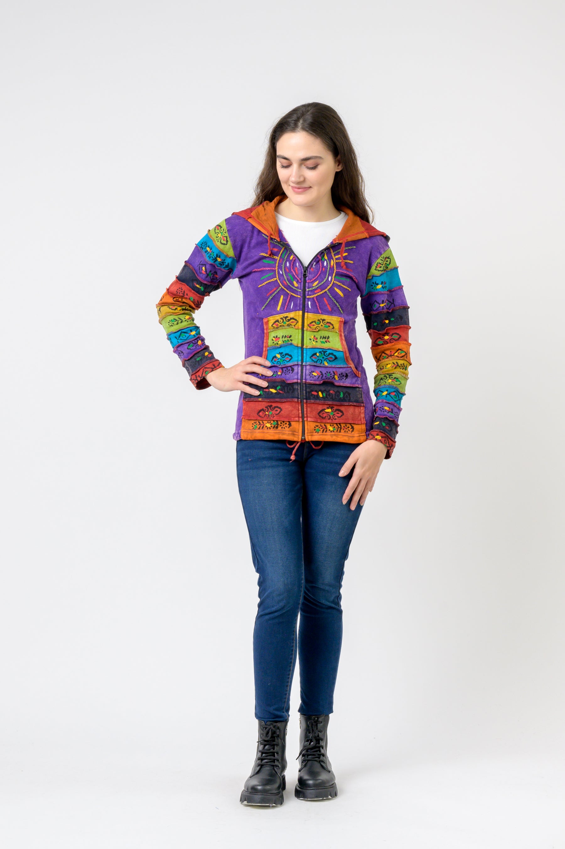 Rhea Sun Print Jacket