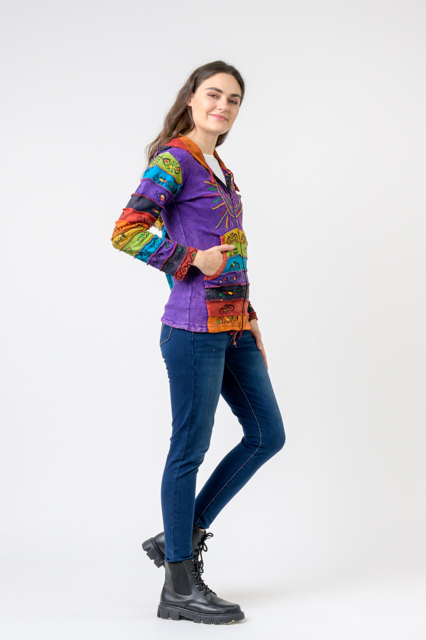 Rhea Sun Print Jacket